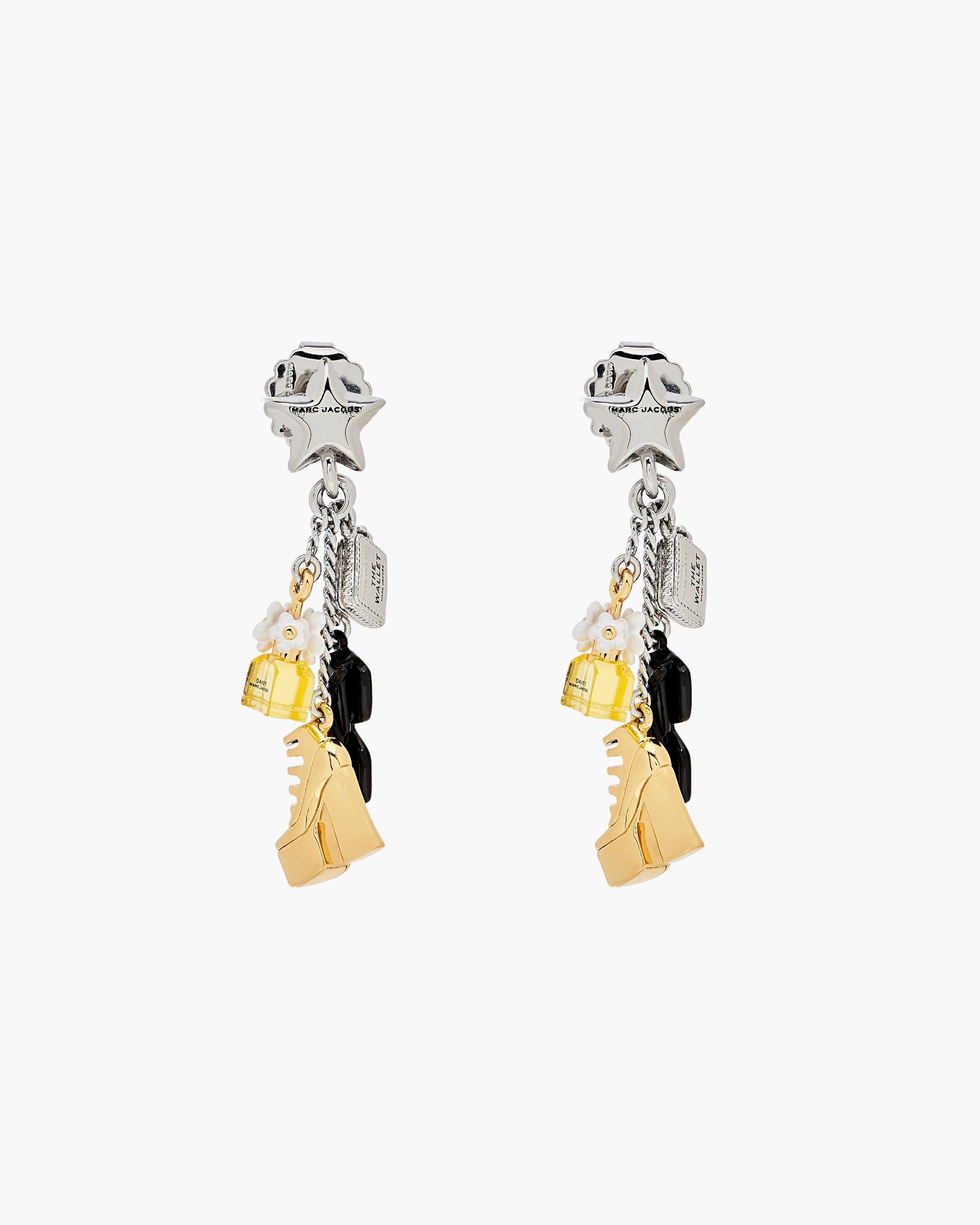The Mini Icon Charm Earrings Product Image