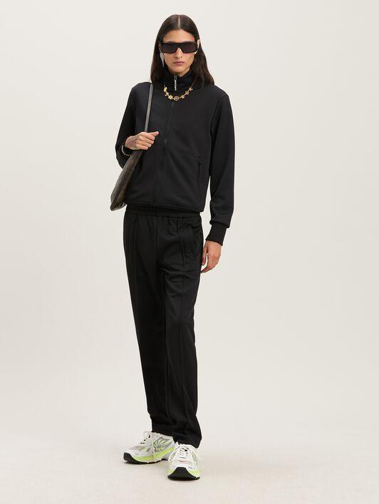 BACK CURVED LOGO TRACK JACKET BLACK - OF Product Image