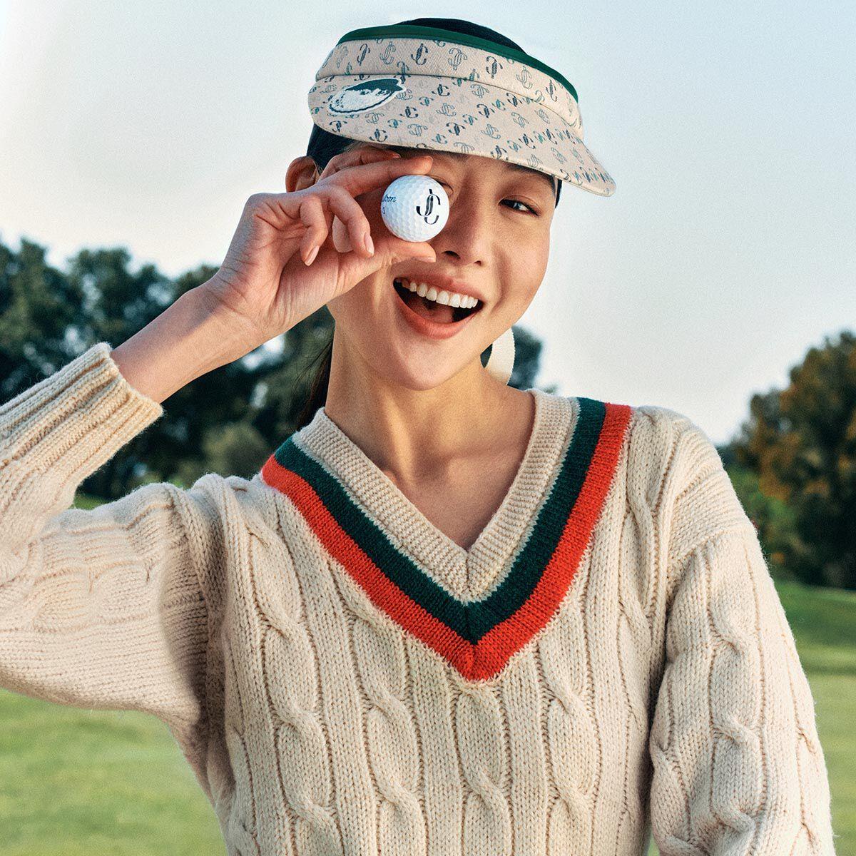 Jimmy Choo / Malbon 2.0 Monogram Visor Product Image