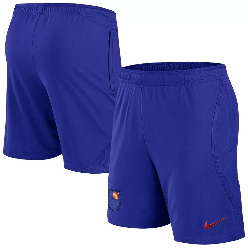 Men's Nike Blue Barcelona Strike Performance Shorts, Size: XL, Bar Blue Product Image