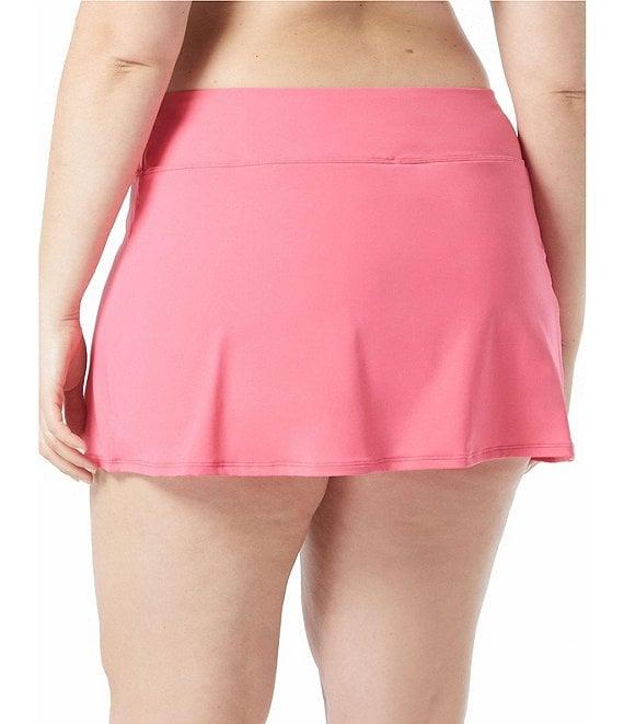 Beach House Plus Size Paloma Beach Solids Emma Swim Skort Product Image