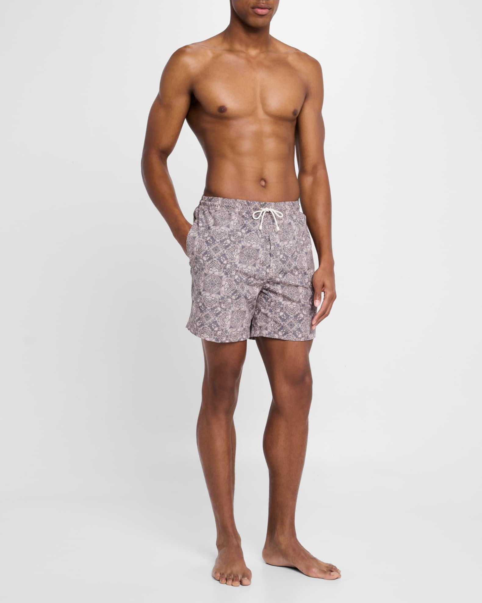 Men's Printed Swim Trunks Product Image