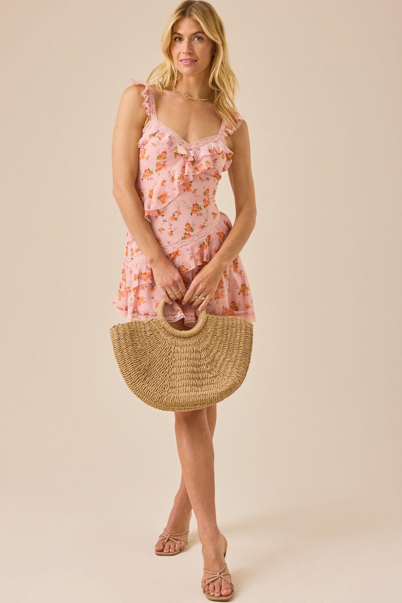 Braelyn Floral Mini Dress Product Image
