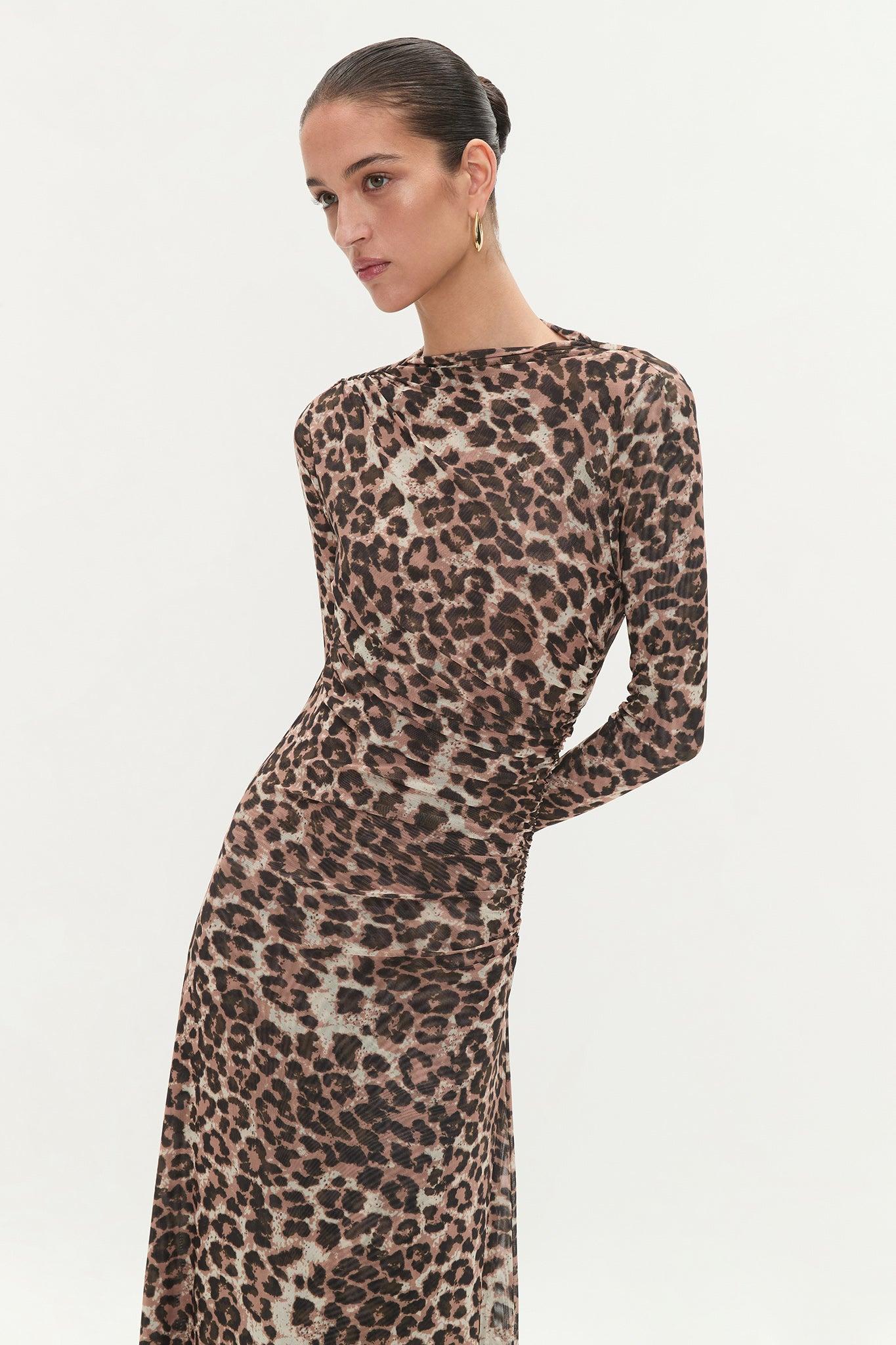 Saturn Mesh Maxi Dress Product Image