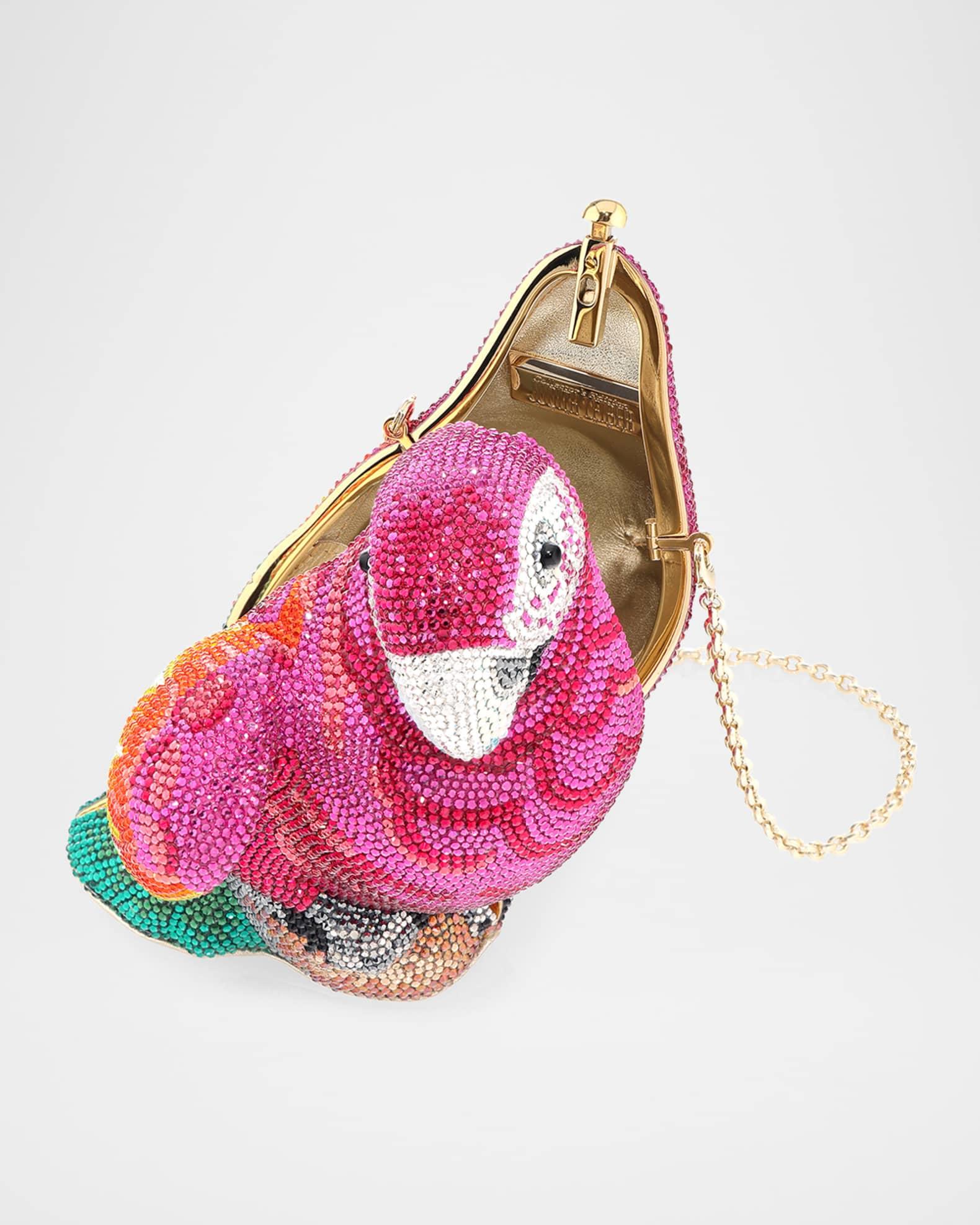 Parrot Crystal Clutch Bag Product Image