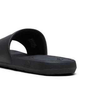 PUMA Cool Cat 2.0 Sport Men's Slides in Black/Silver Product Image