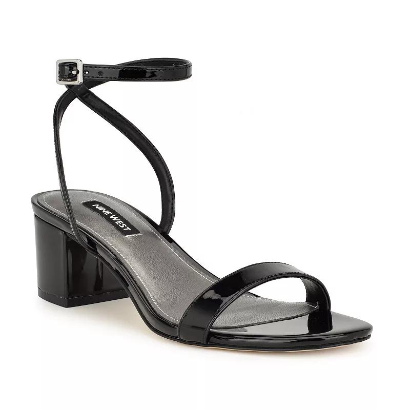 Nine West Allora Women's Dress Sandals, Size: 5.5, Bronze Mirror Grey Product Image