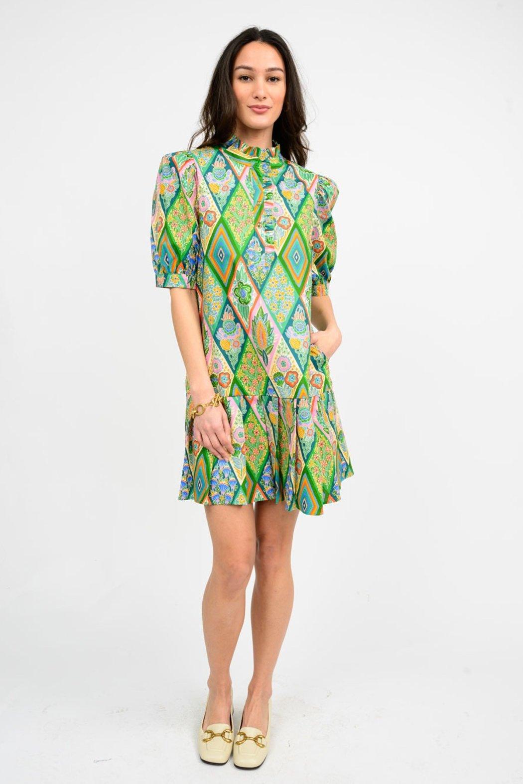 Pleated Hem Dress Product Image