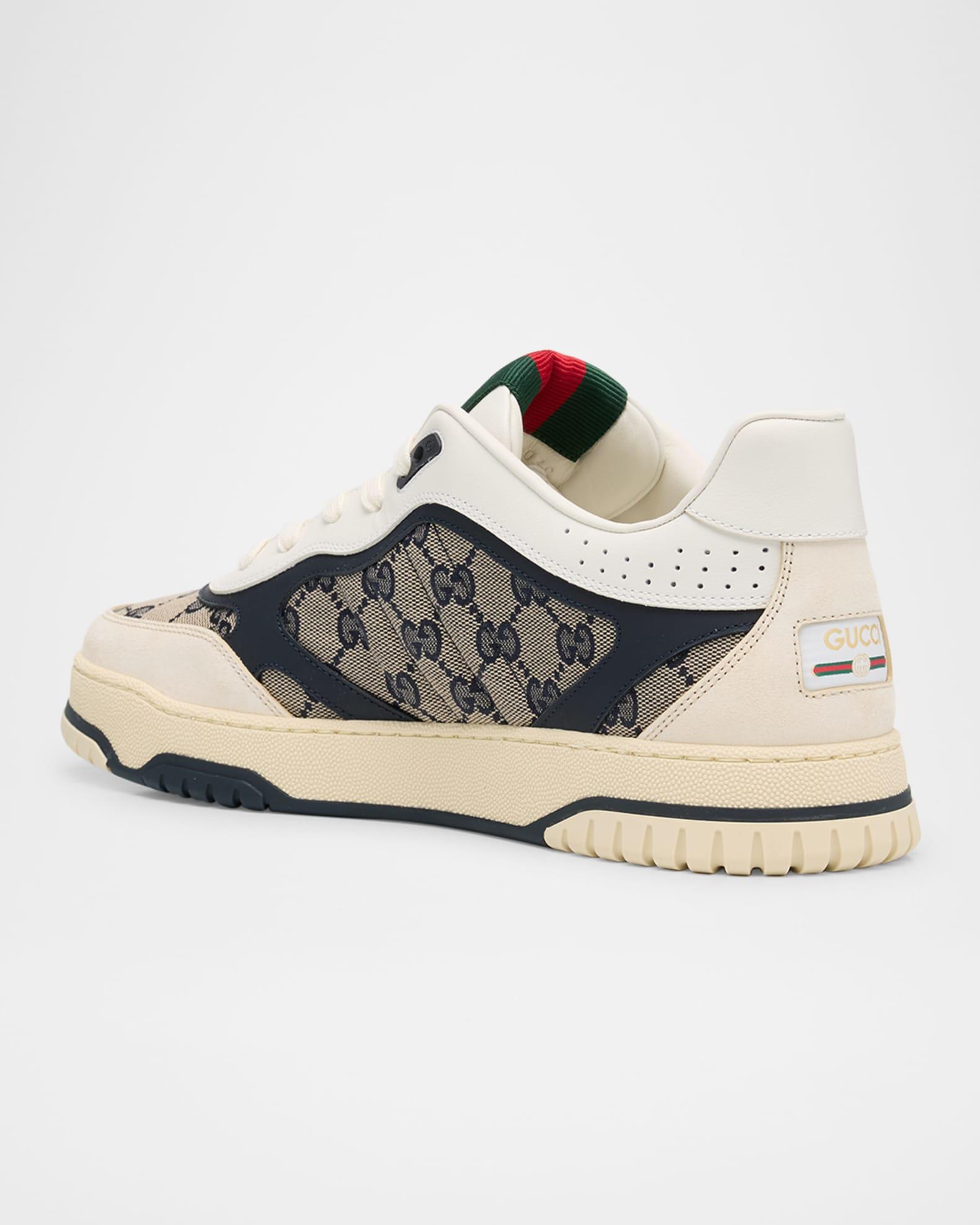 Mens Re-Web GG Canvas Sneakers Product Image