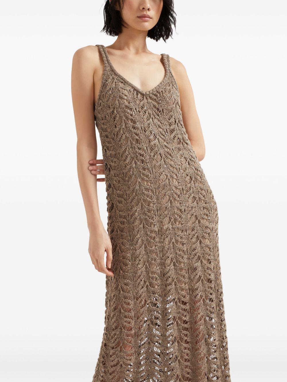 lace-patterned dress Product Image