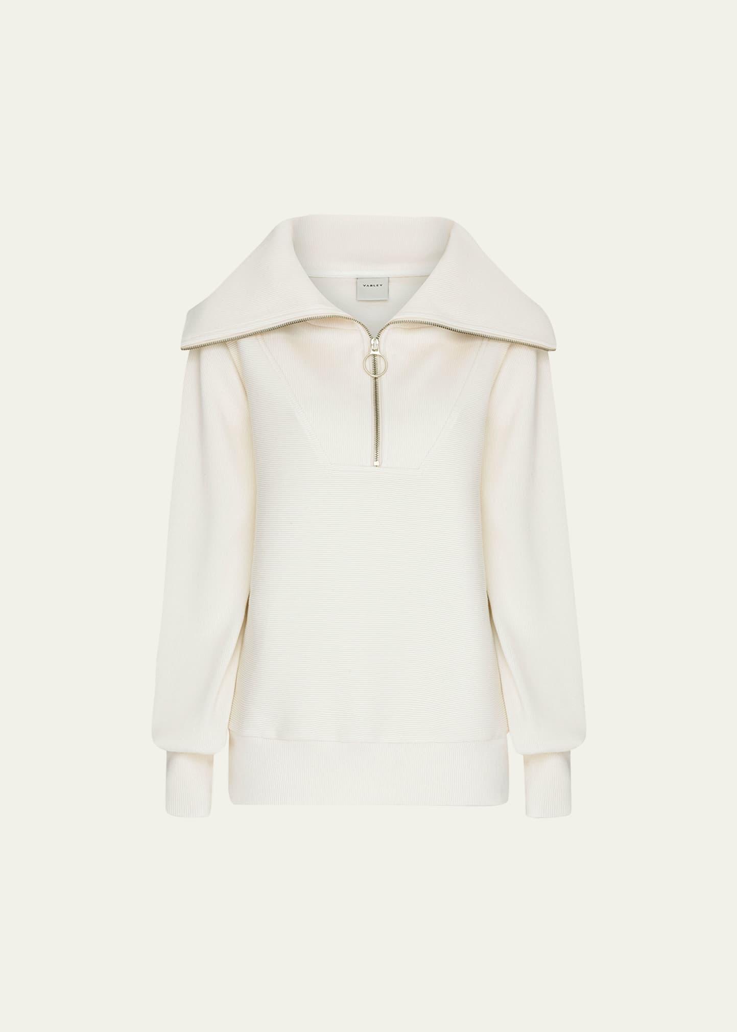 Vine Oversized 1/2-Zip Pullover Sweatshirt Product Image