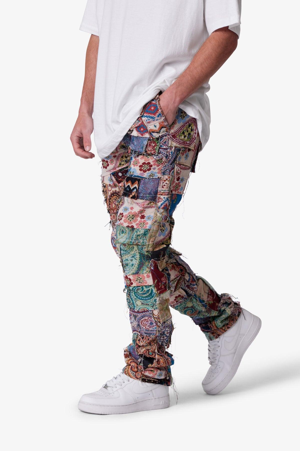 Paneled Blanket Pants - Multi Male Product Image