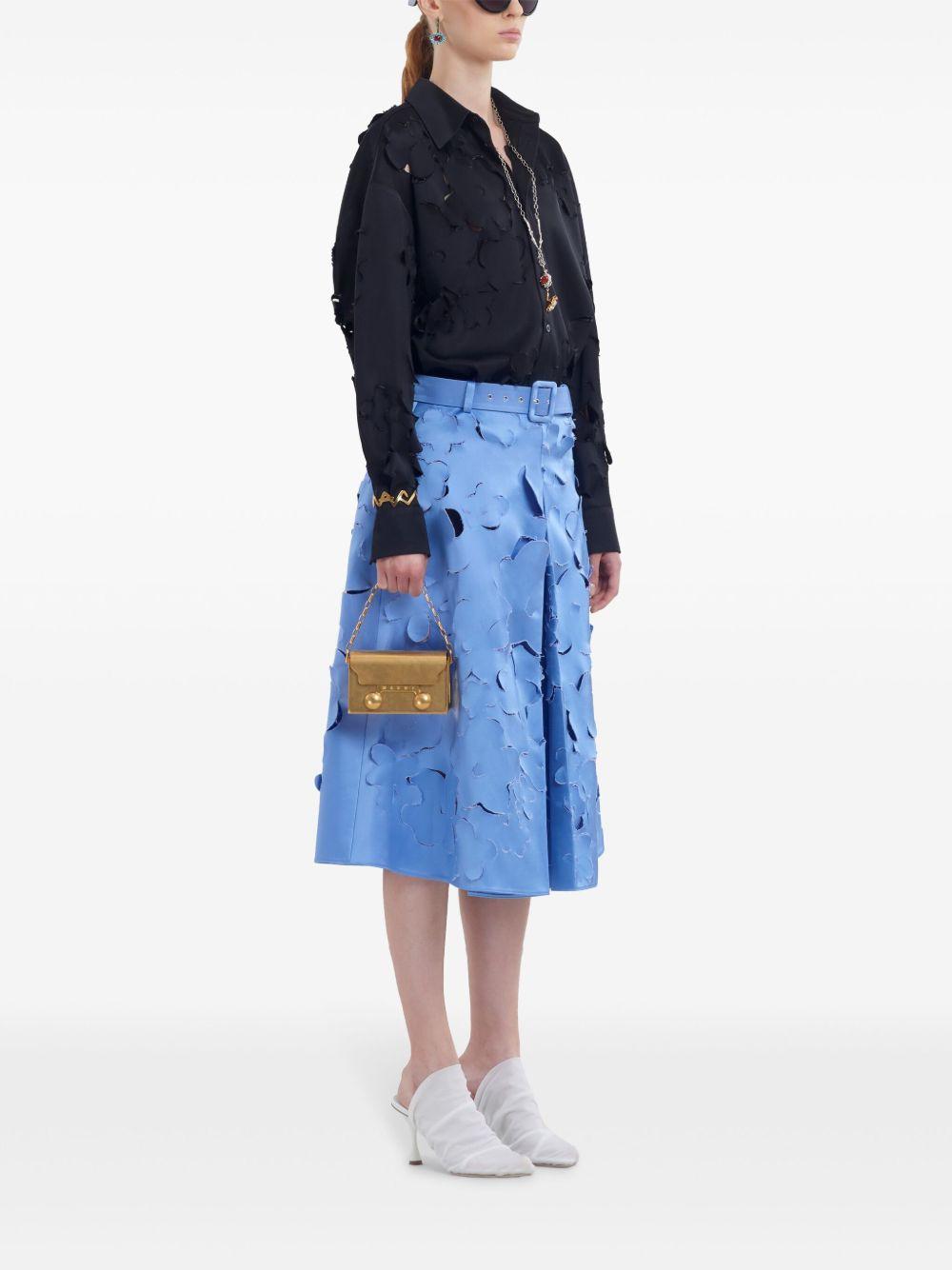 belted midi skirt Product Image