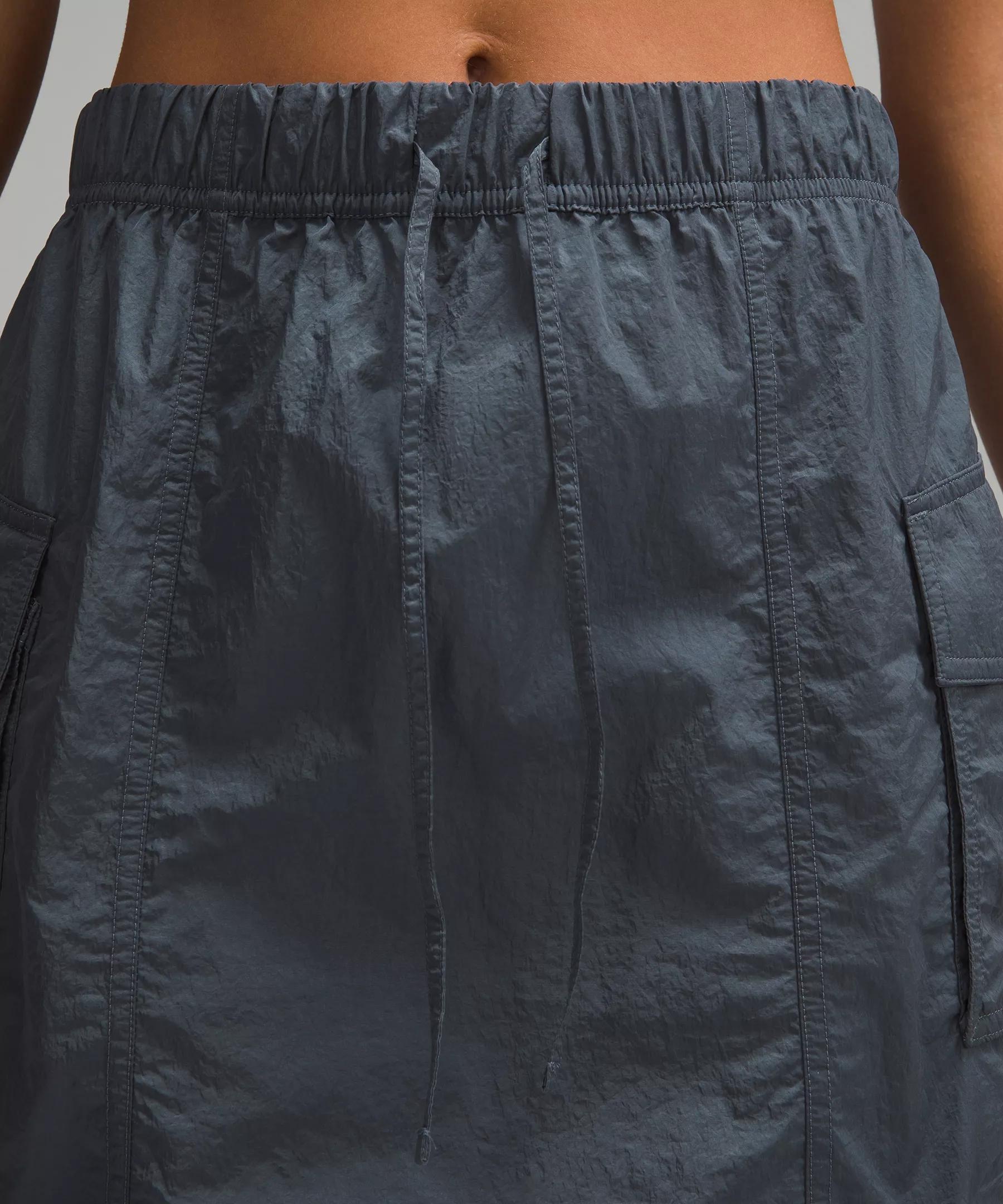 Nylon Cargo Mini Skirt Product Image