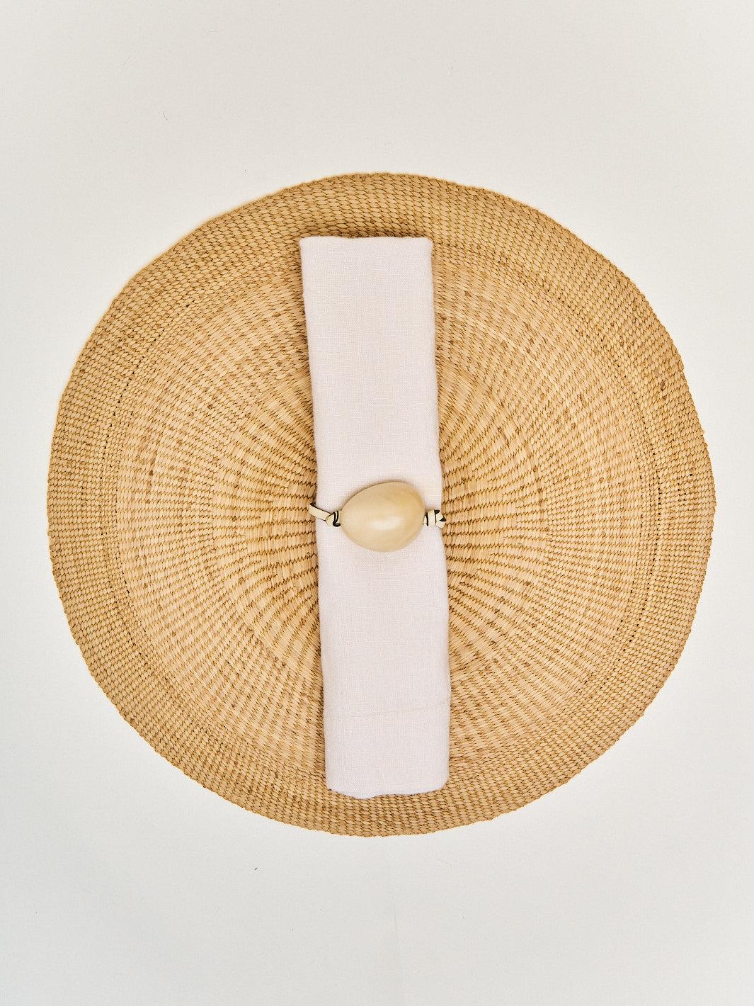 The Tagua Napkin Ring Set Product Image