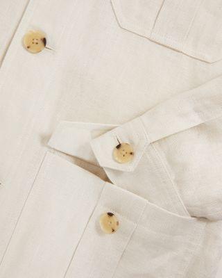 Linen Safari Jacket Product Image