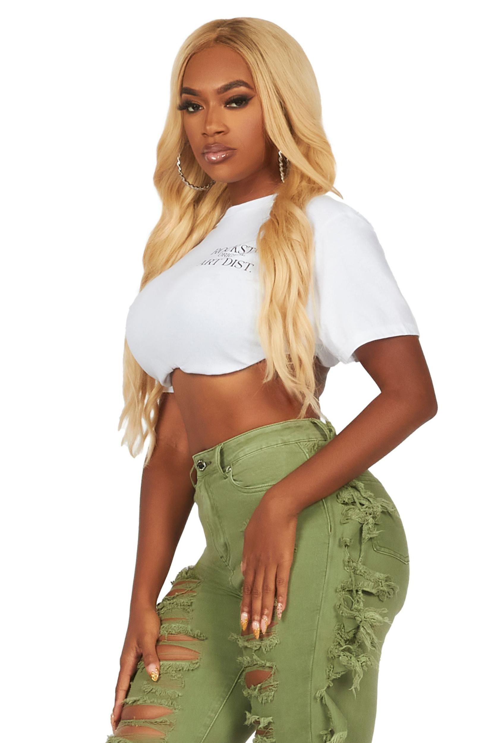 Palmer White Graphic T-Shirt Male Product Image