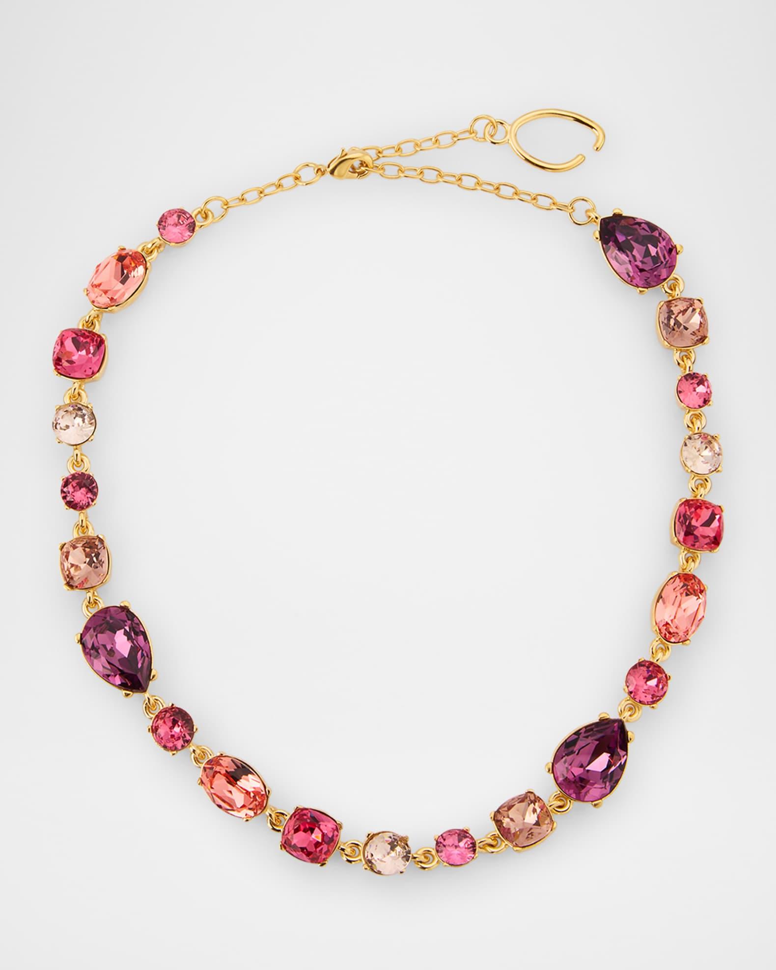 Multi Crystal Necklace Product Image