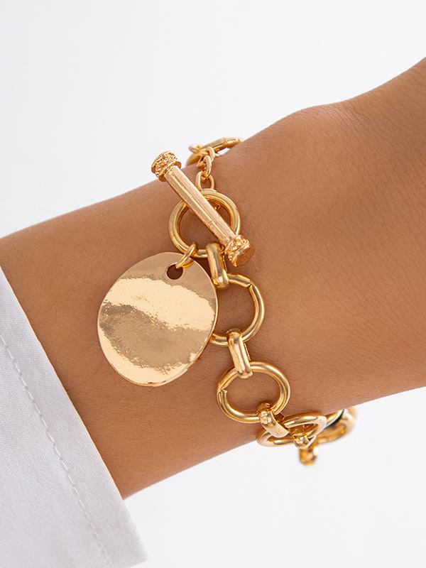 Normcore Chains Geometric Bracelet Accessories Product Image