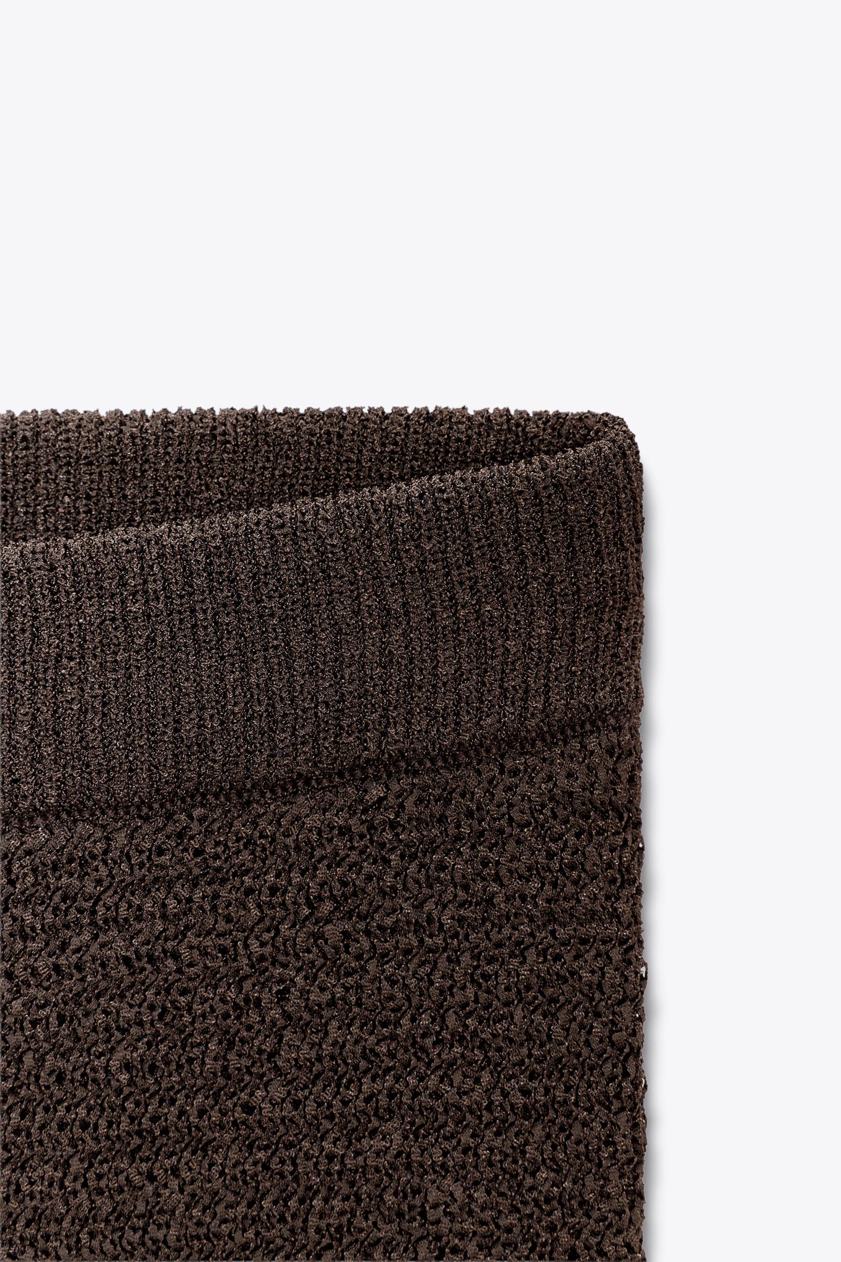 TEXTURED KNIT MAXI SKIRT Product Image