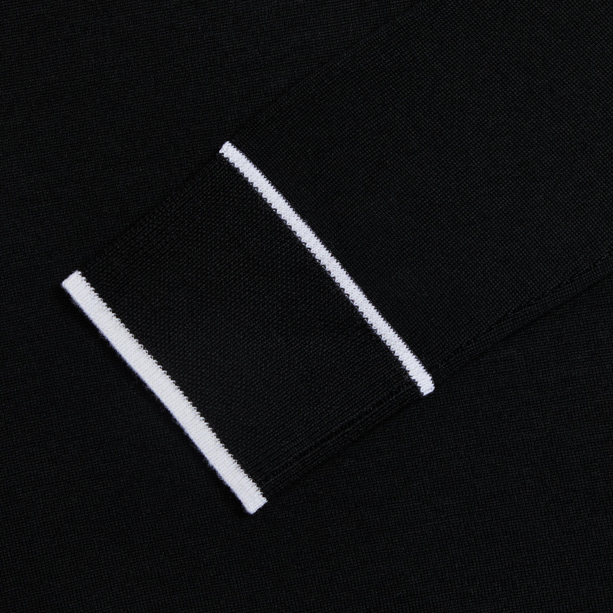 COLOUR BLOCK MERINO WOOL SWEATER Product Image