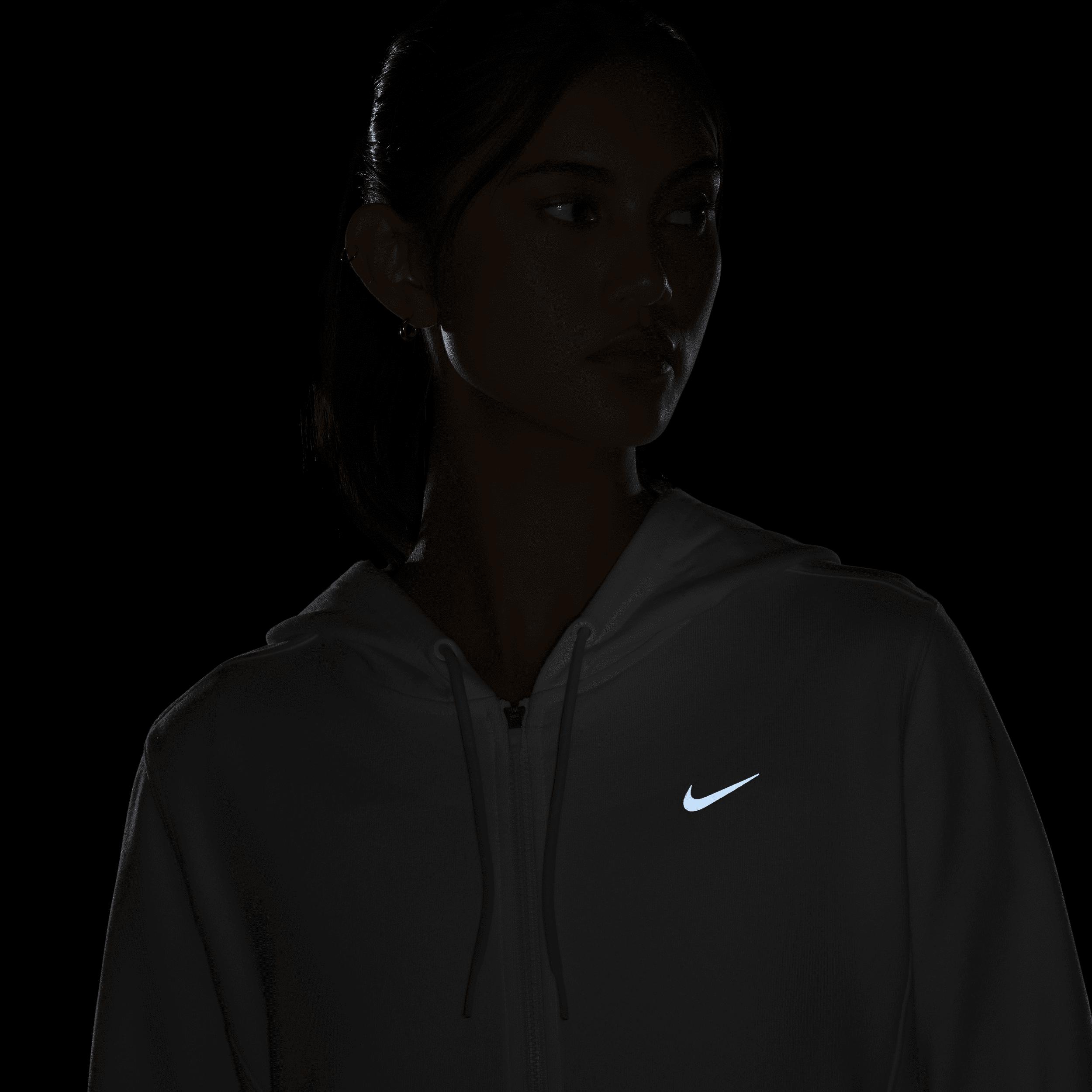 Nike Dri-FIT One Women's Full-Zip French Terry Hoodie Product Image