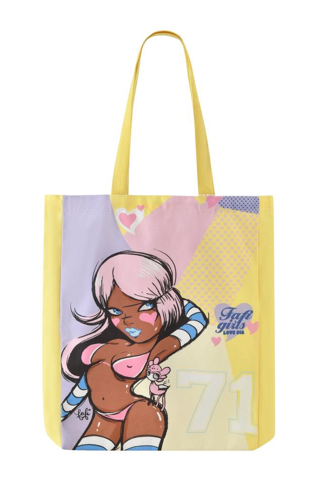 FAFI TOTE BAG - YELLOW Product Image