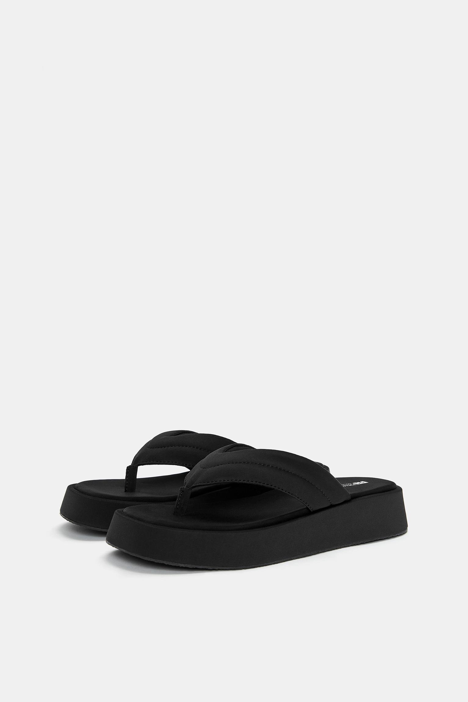 Chunky flat sandals Product Image