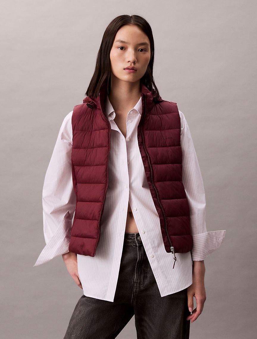 Nylon Puffer Vest Product Image