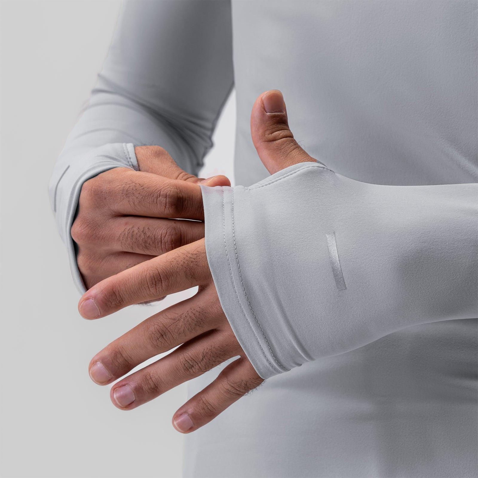 0906. Thermal Training Quarter Zip - Slate Grey "Cyber" Product Image