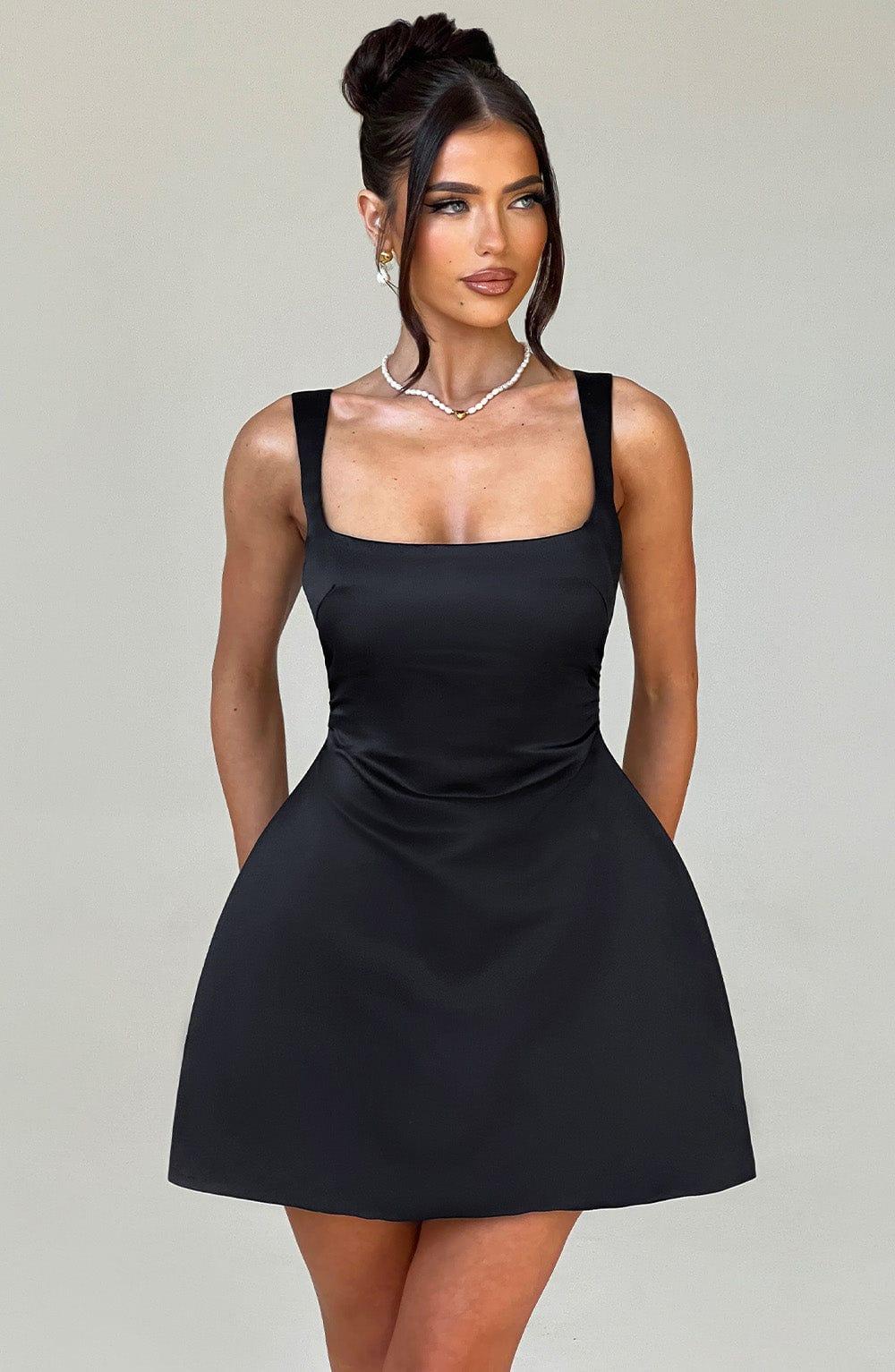Sofie Mini Dress - Black Product Image