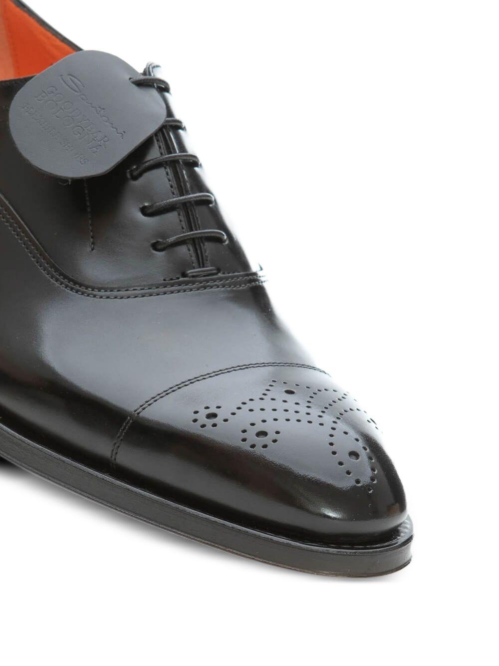 perforated cap-toe oxford shoes Product Image