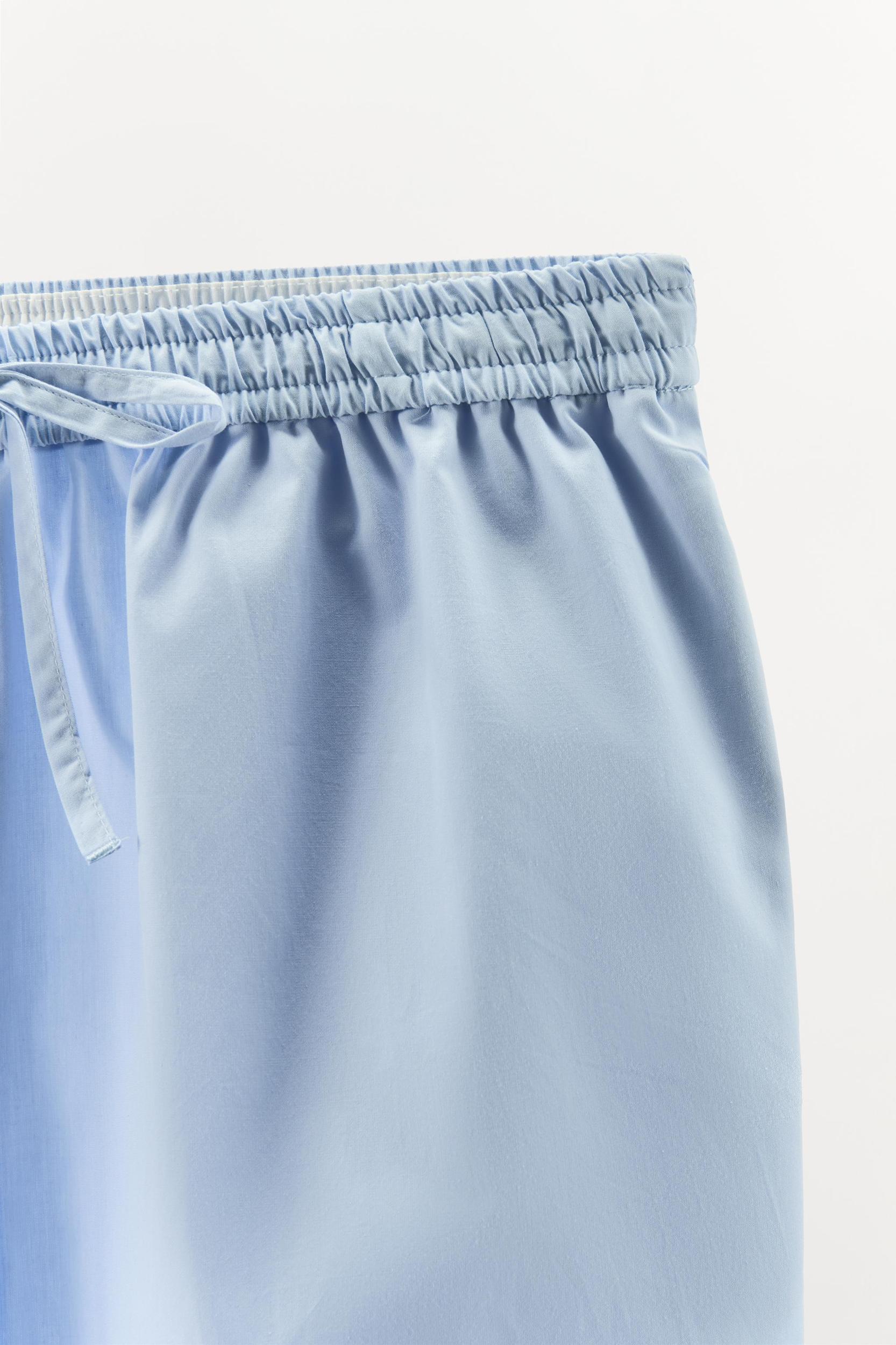 COTTON PAJAMA PANTS Product Image