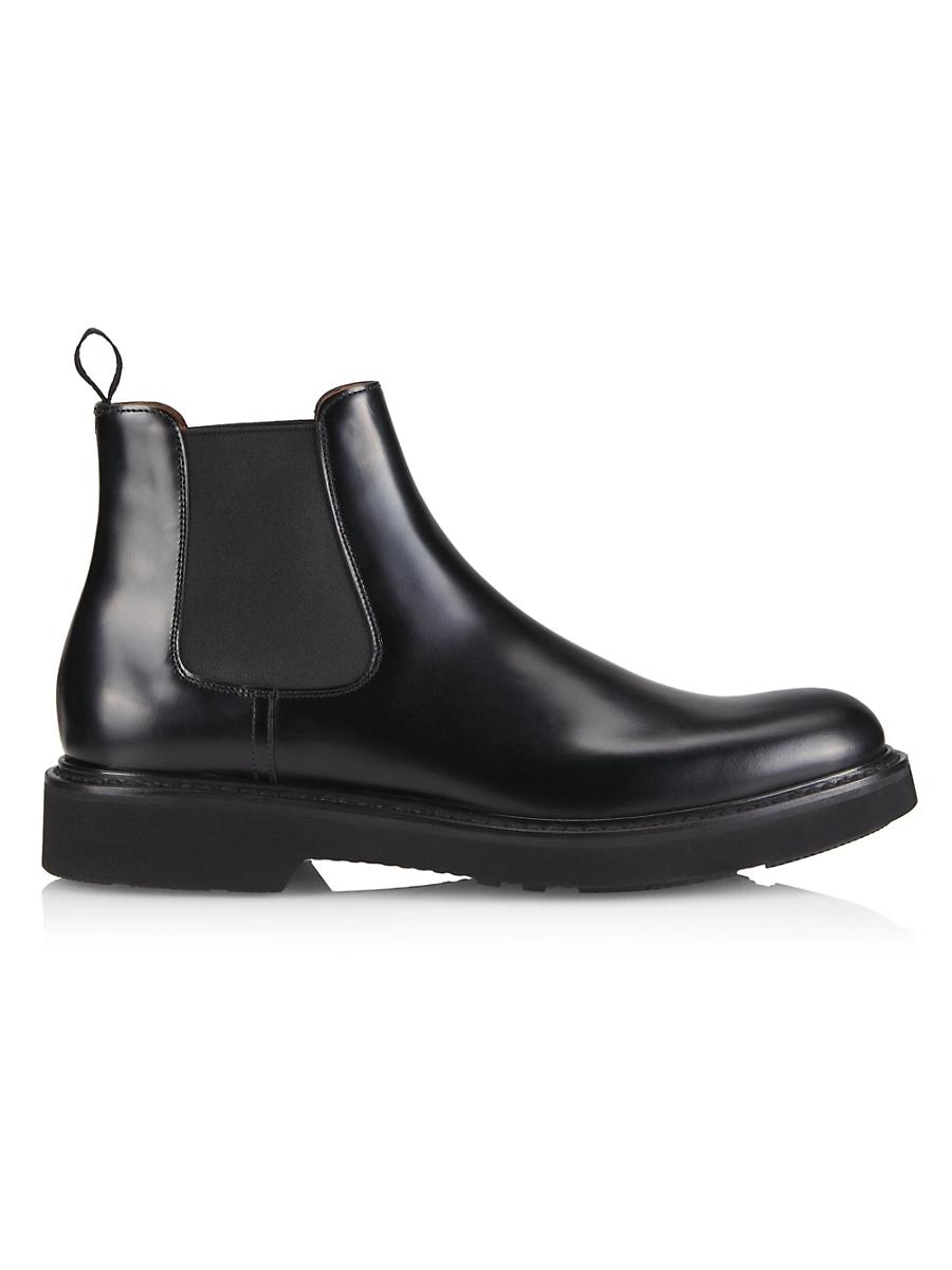 Mens Leicester Leather Chelsea Boots Product Image