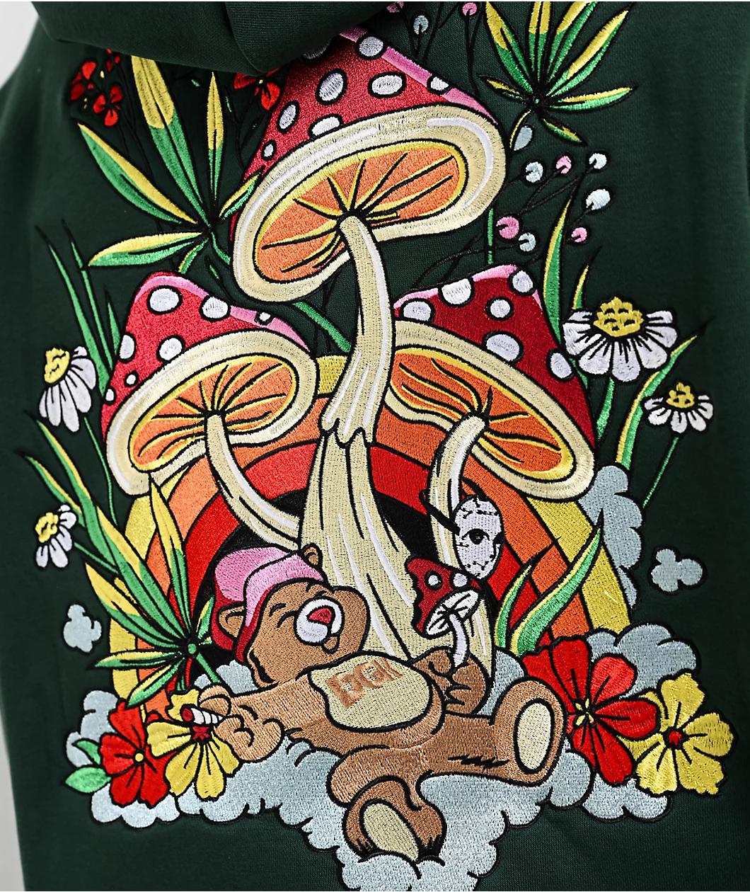 DGK Wonderland Green Hoodie Product Image