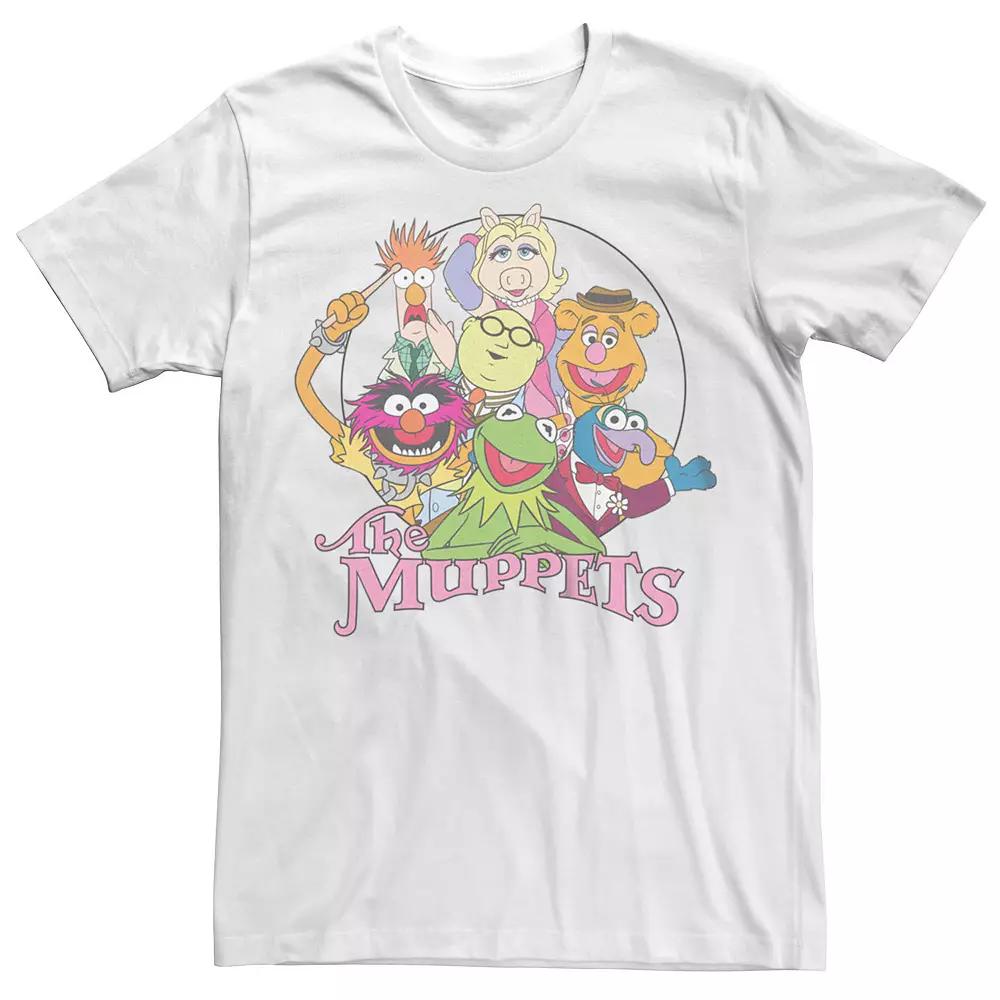 Men's The Muppets Group Stamp Graphic Tee,  Product Image