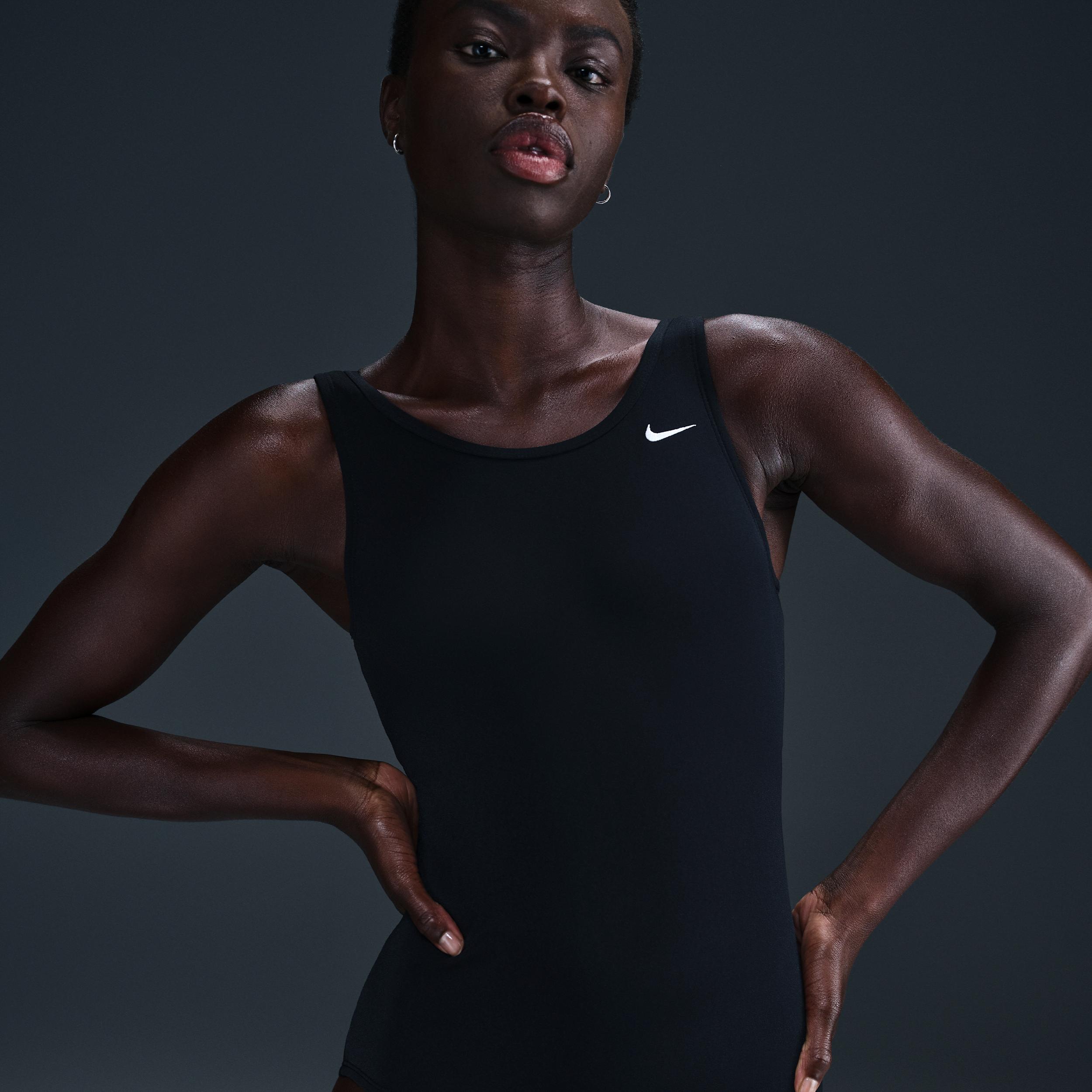 Nike Women's Swim HydraStrong U-Back Low-Leg One-Piece Product Image