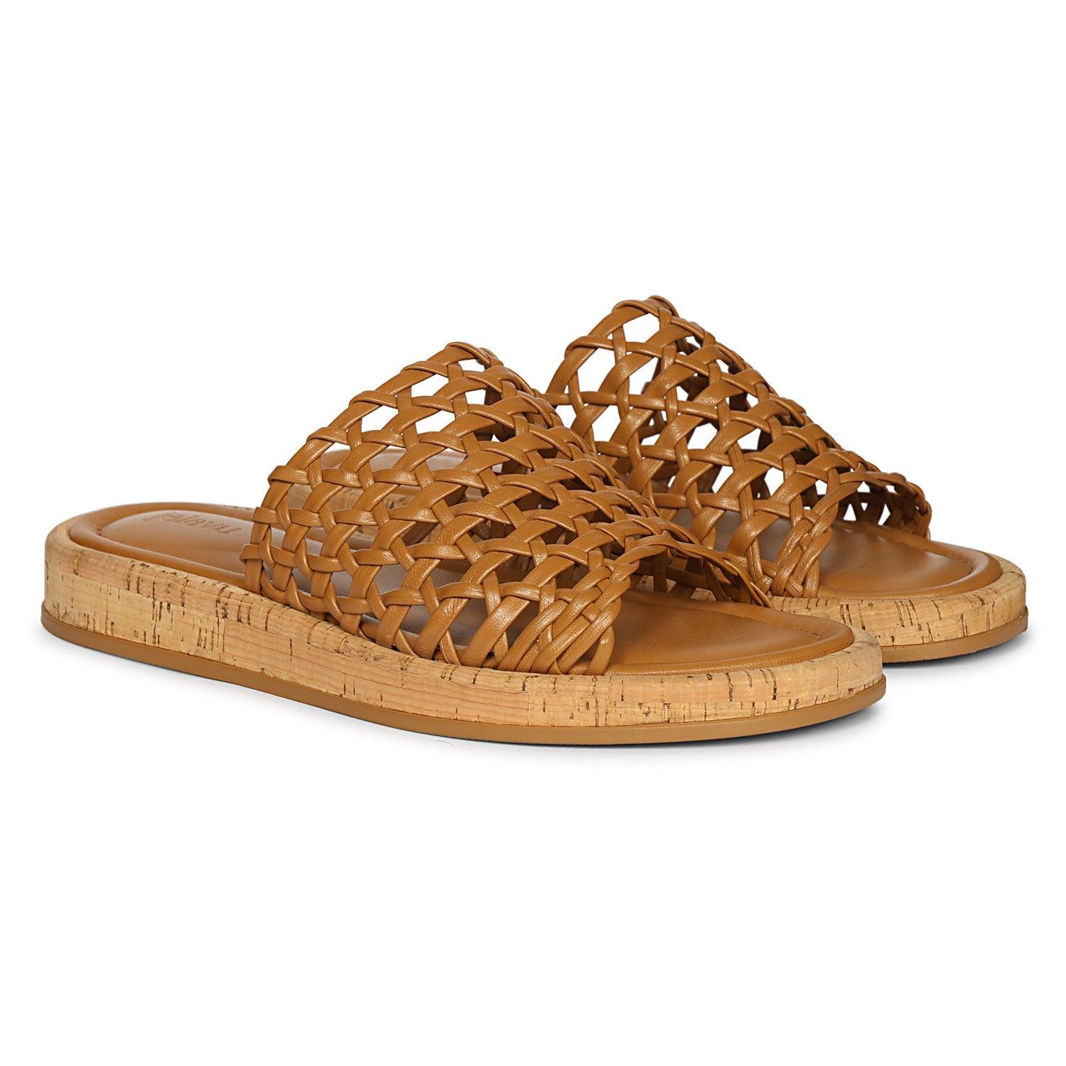 Cloud - Cognac Sandals Product Image
