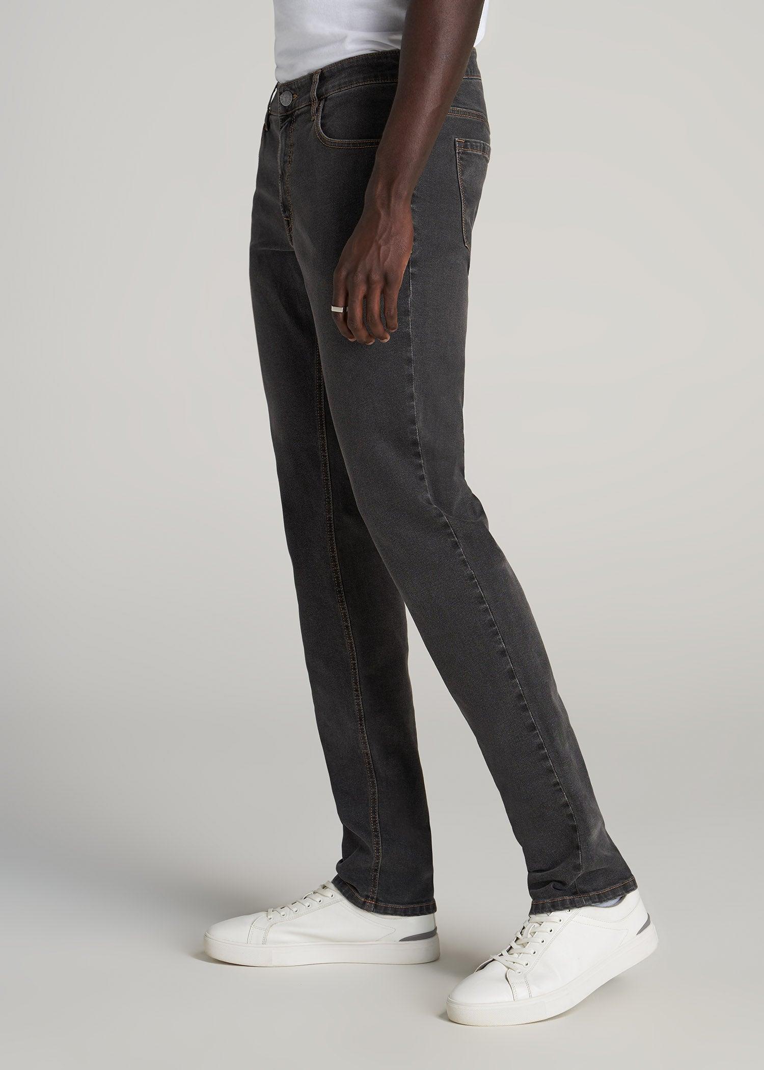 Carman TAPERED Jeans for Tall Men in Dark Grey Denim Male Product Image