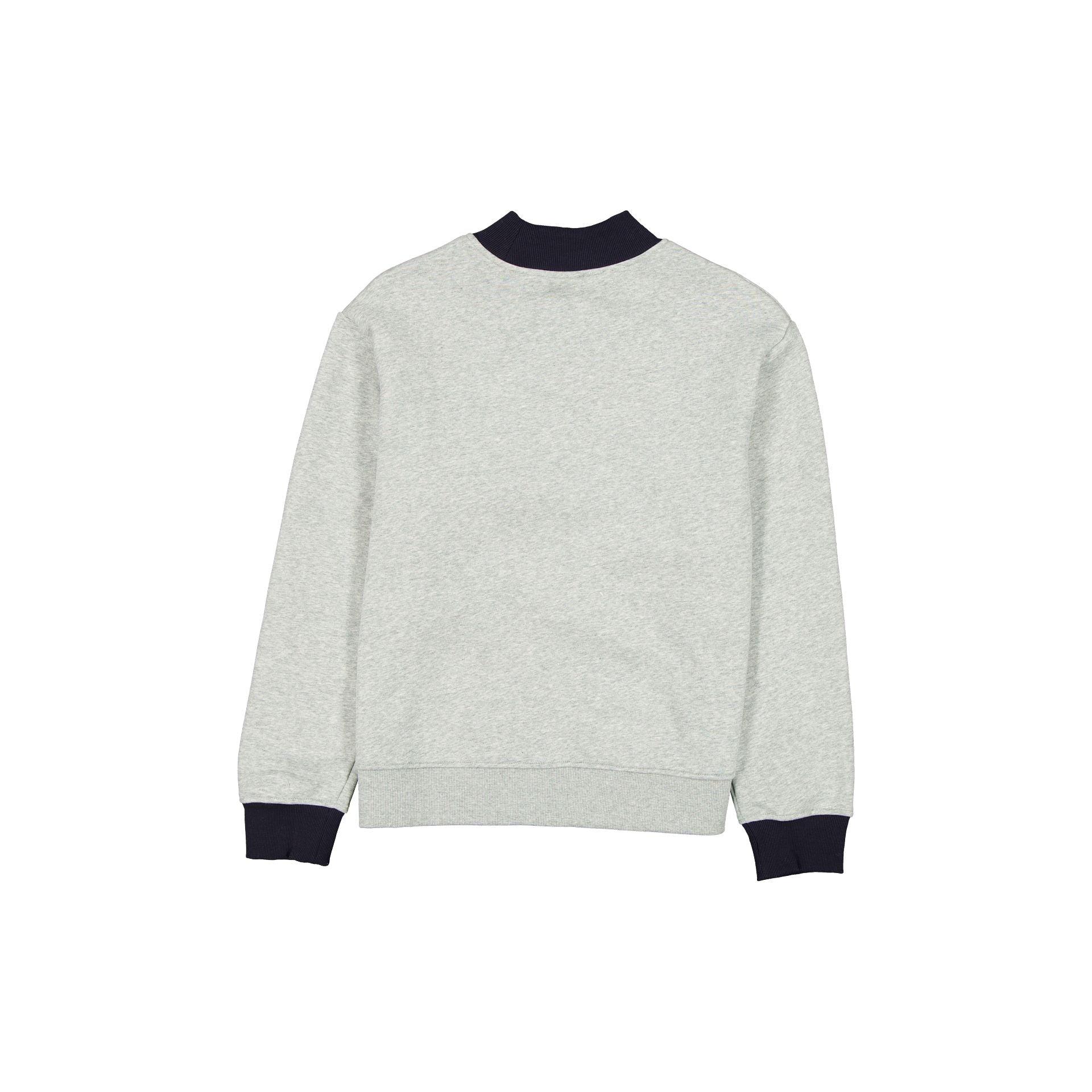 Atlanta Braves Throwback Prep Women's Mockneck Sweatshirt Female Product Image