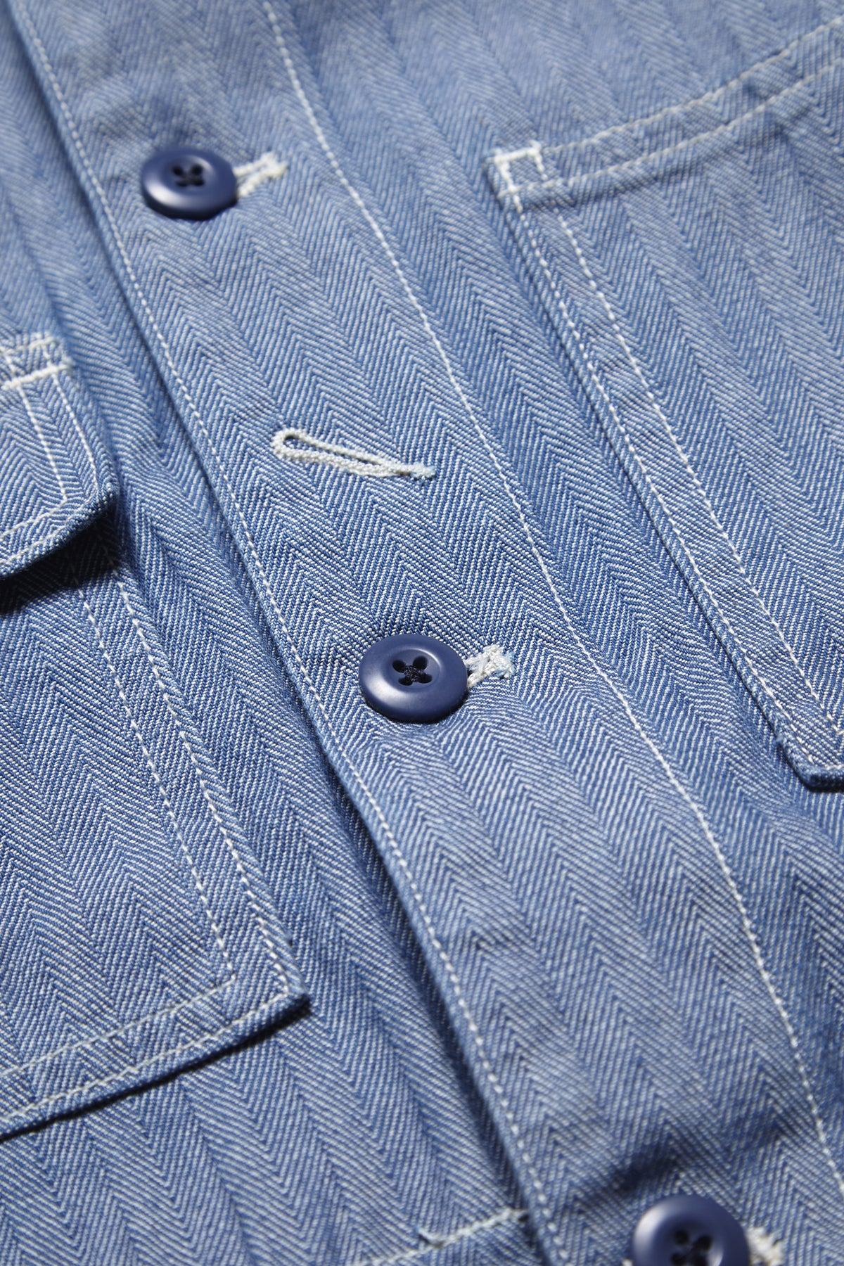 Overall Union - Workshop Chore Coat - Denim Product Image
