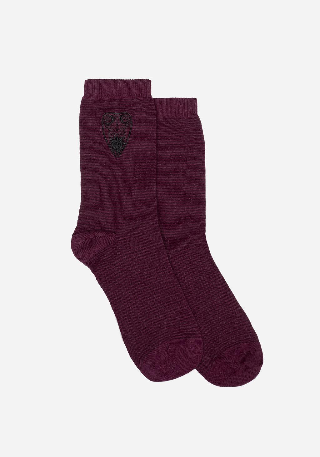 Kozmic Embroidered Socks Product Image