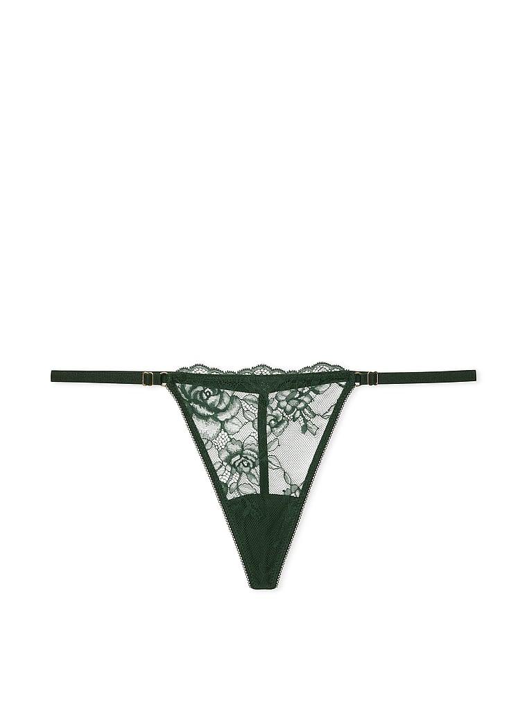 Rose Lace Adjustable V-String Panty Product Image