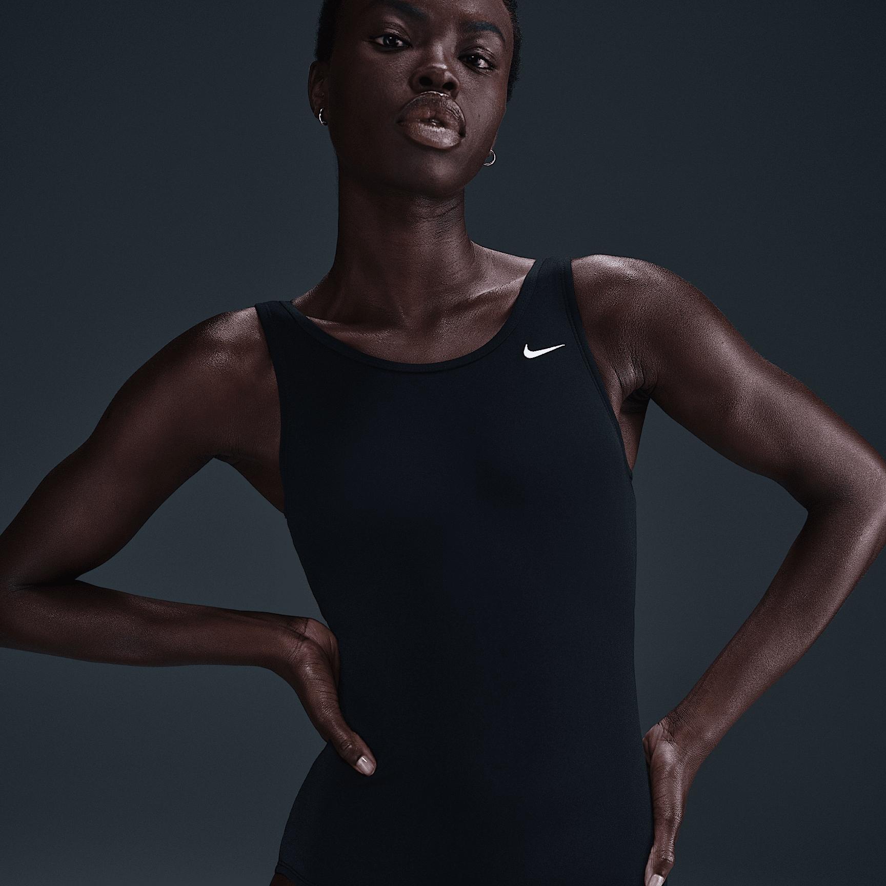 Nike Women's Swim HydraStrong U-Back Low-Leg One-Piece Product Image