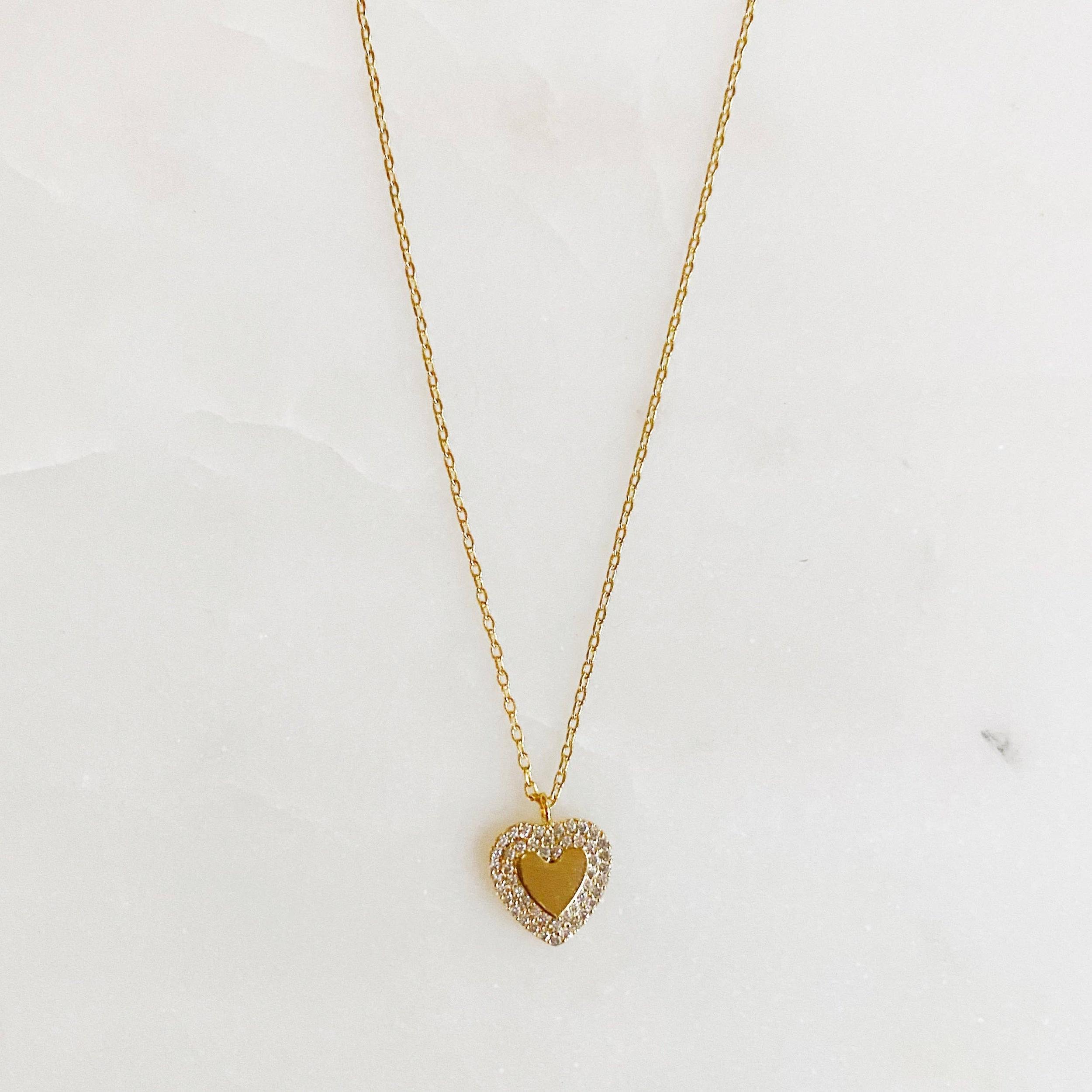 So Pretty Mini Heart Necklace Product Image