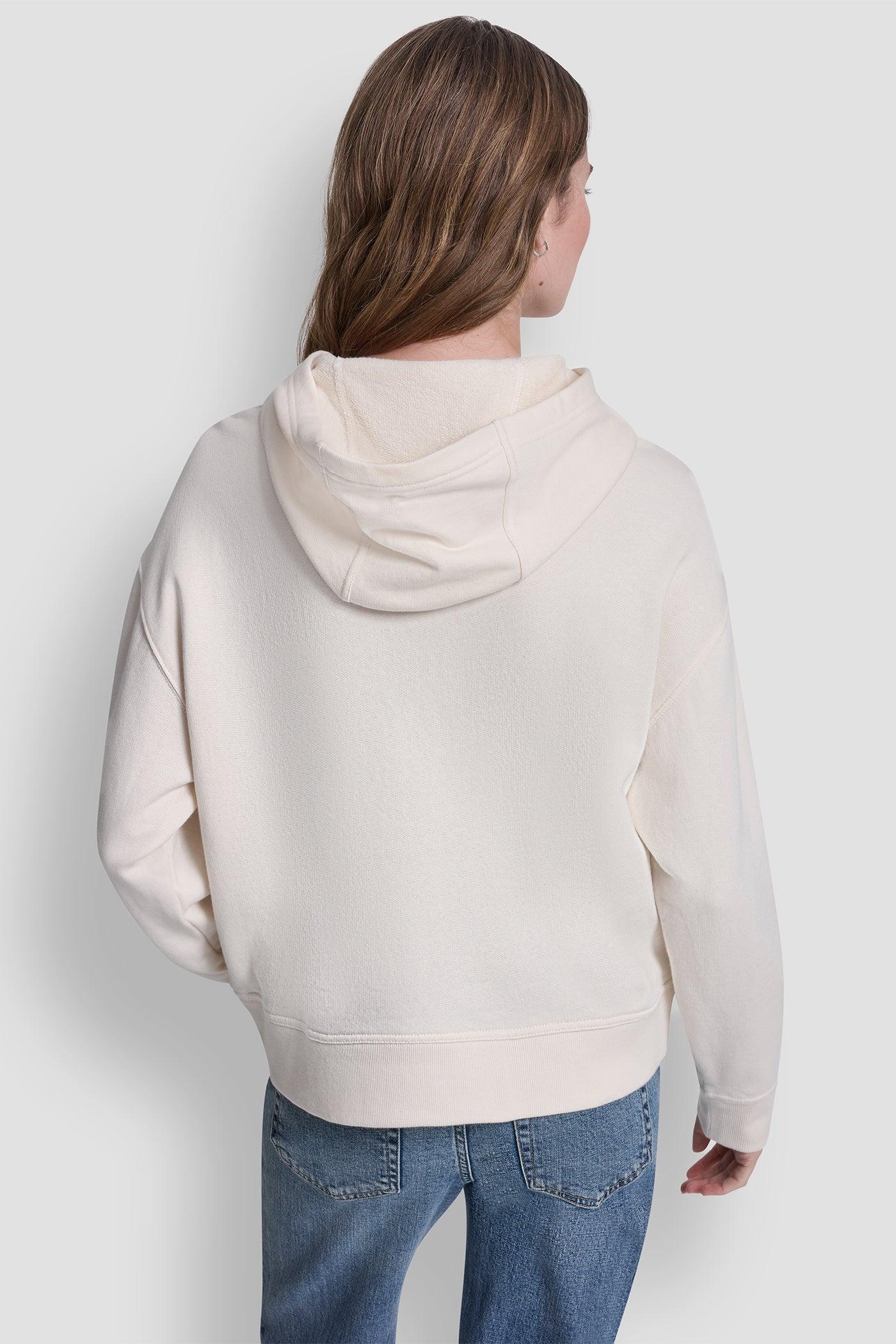 STACKED RHINESTONE FOIL LOGO HOODIE Product Image