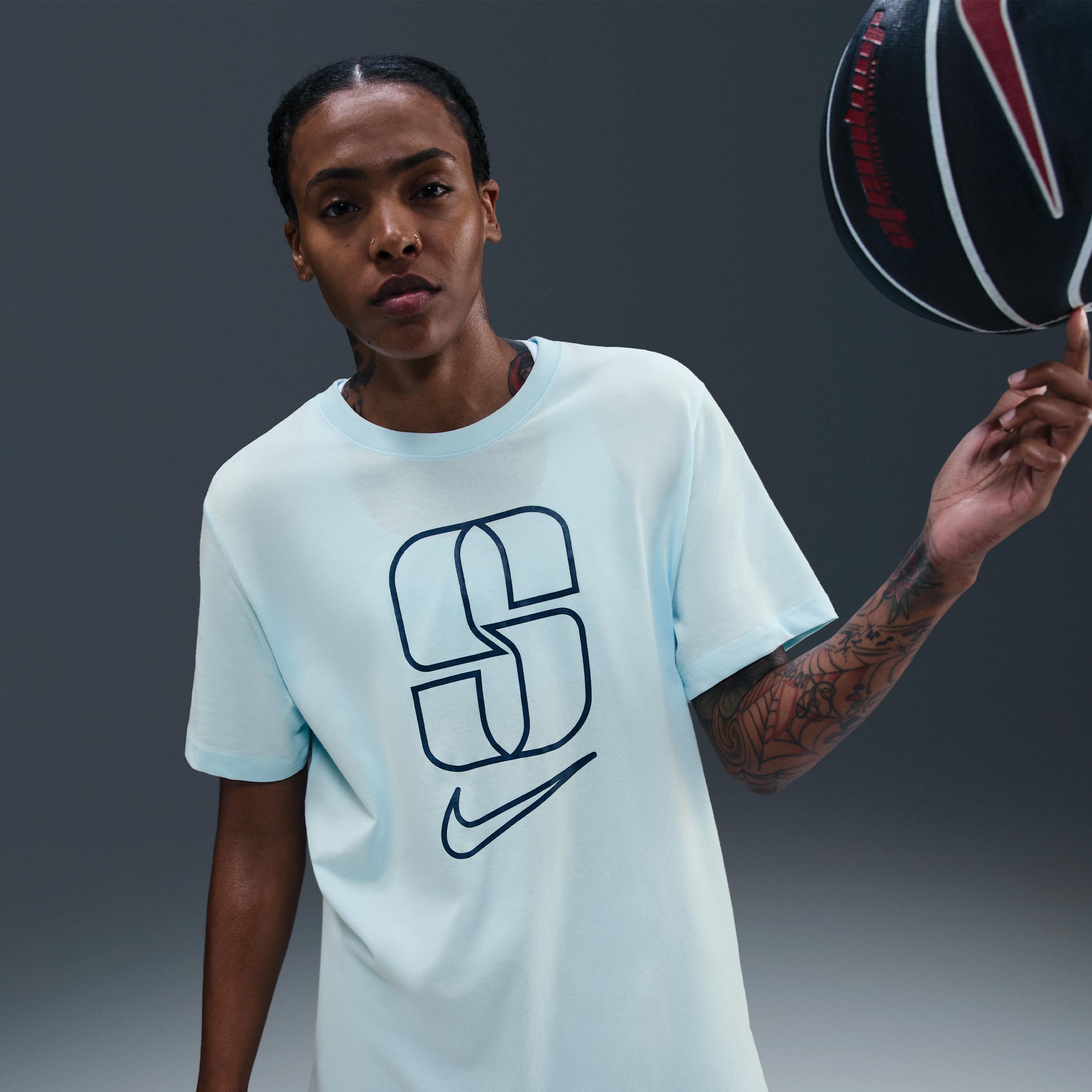 Nike Mens Sabrina Dri-FIT Basketball T-Shirt | HV7049-474 Product Image