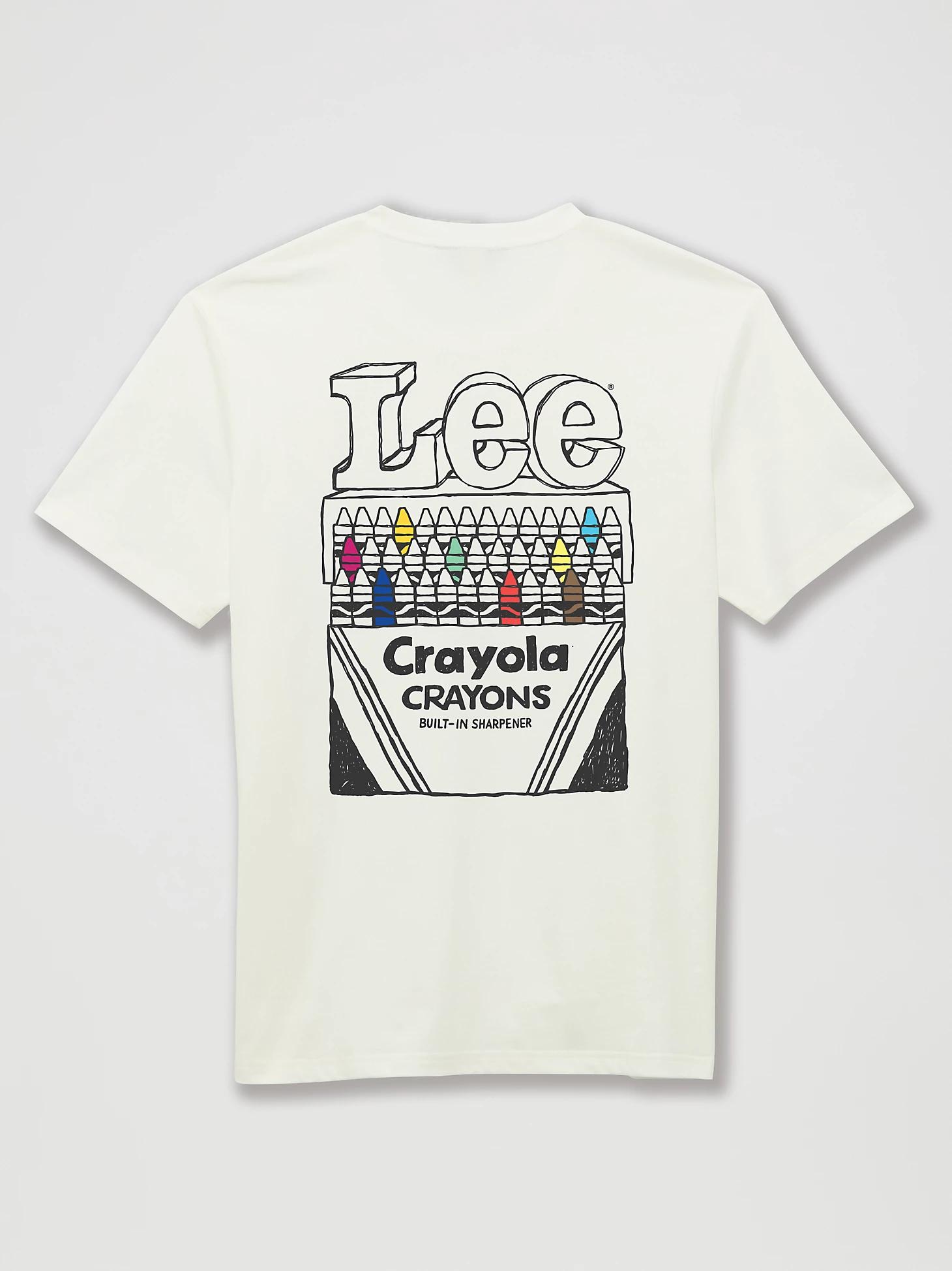 Lee® x Crayola® Limited Edition Colors Crayon Box Graphic Tee | Men's Tops & Tees | Lee® Product Image