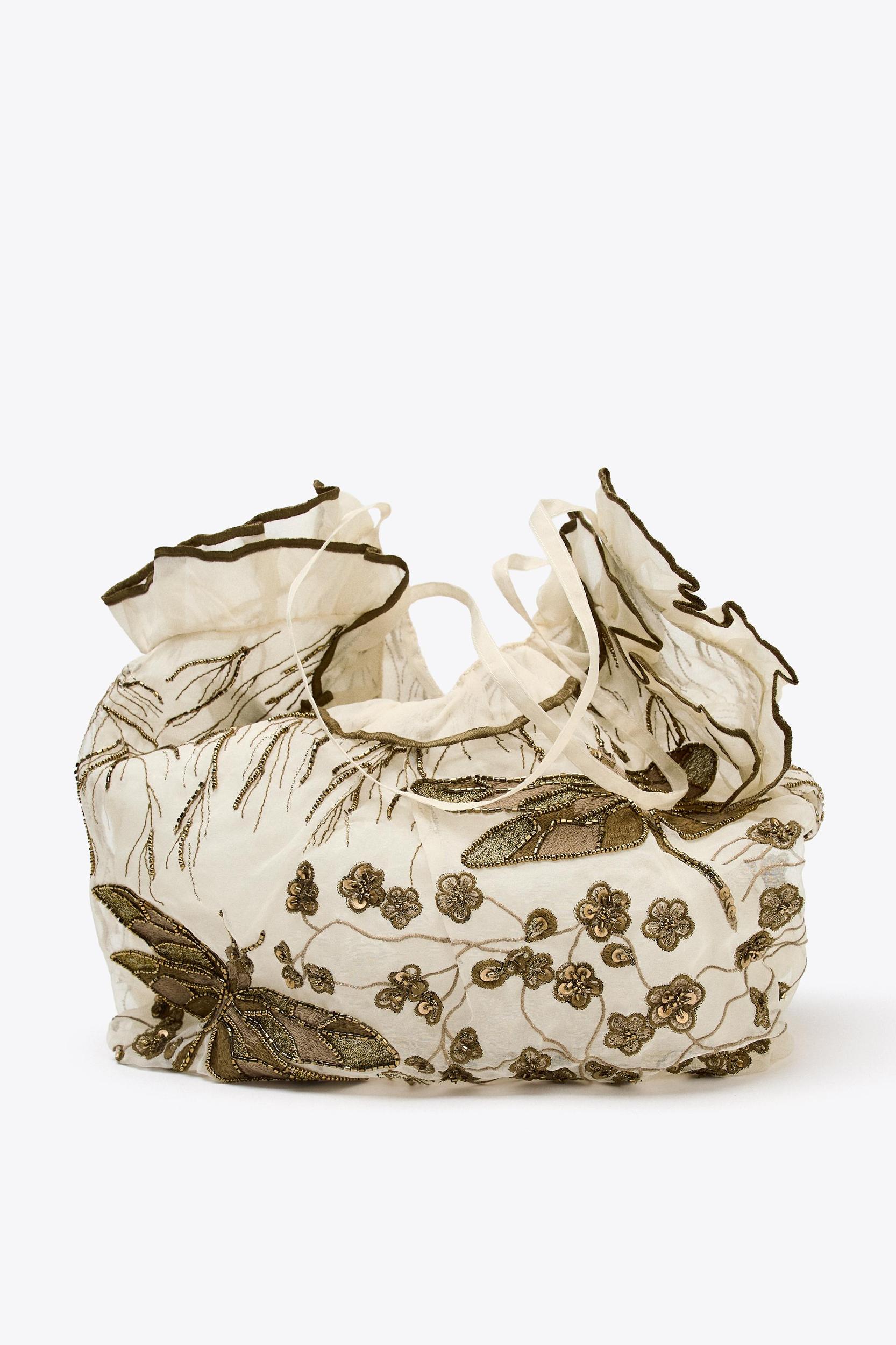 EMBROIDERED DETAIL SHOPPER Product Image