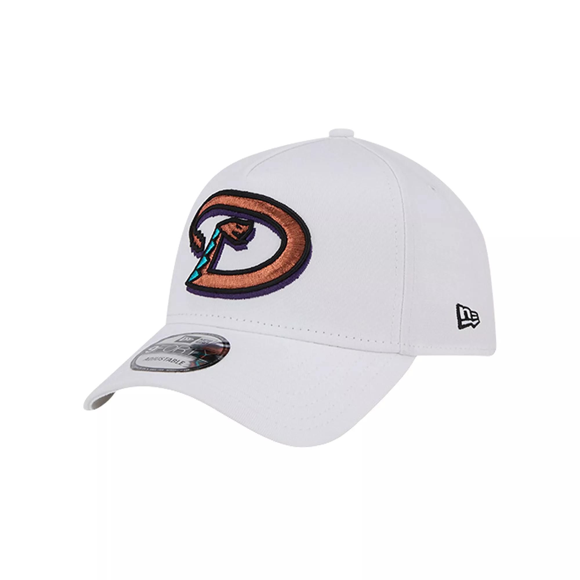 Men's New Era White Arizona Diamondbacks TC A-Frame 9FORTY Adjustable Hat Product Image
